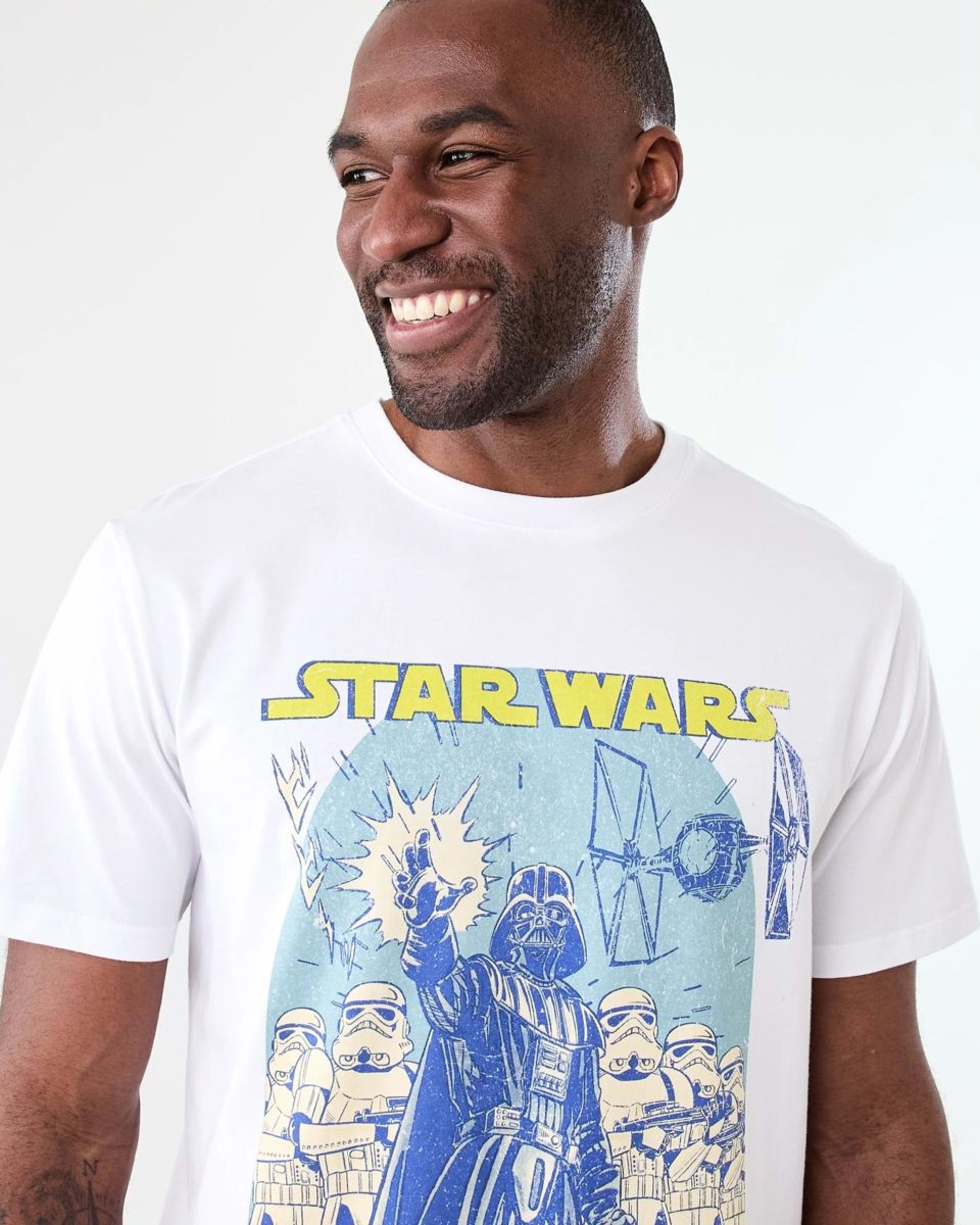 4 Star Wars License T-shirt White, 4 of 6