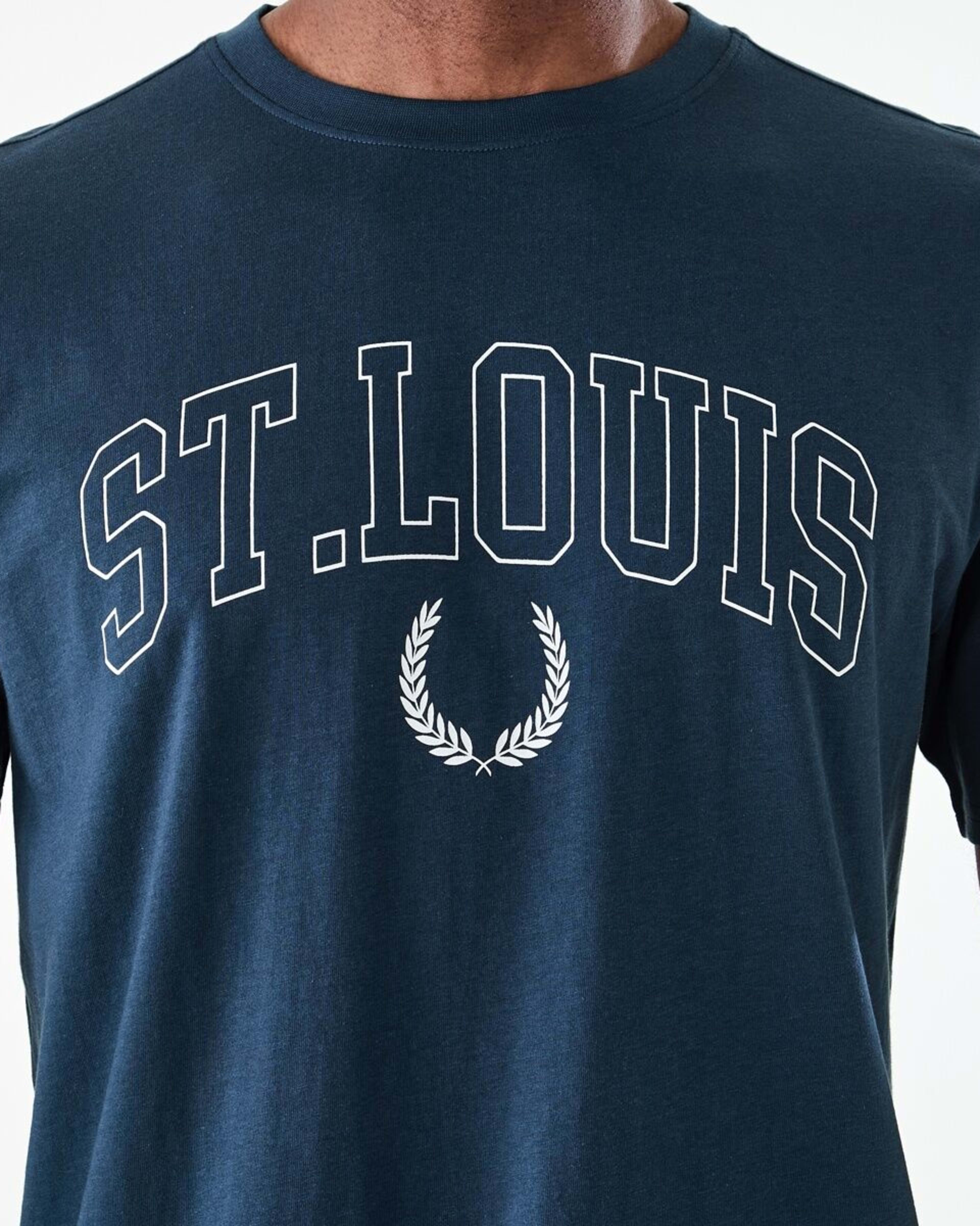 6 Printed T-shirt SPELL NAVY, 6 of 6