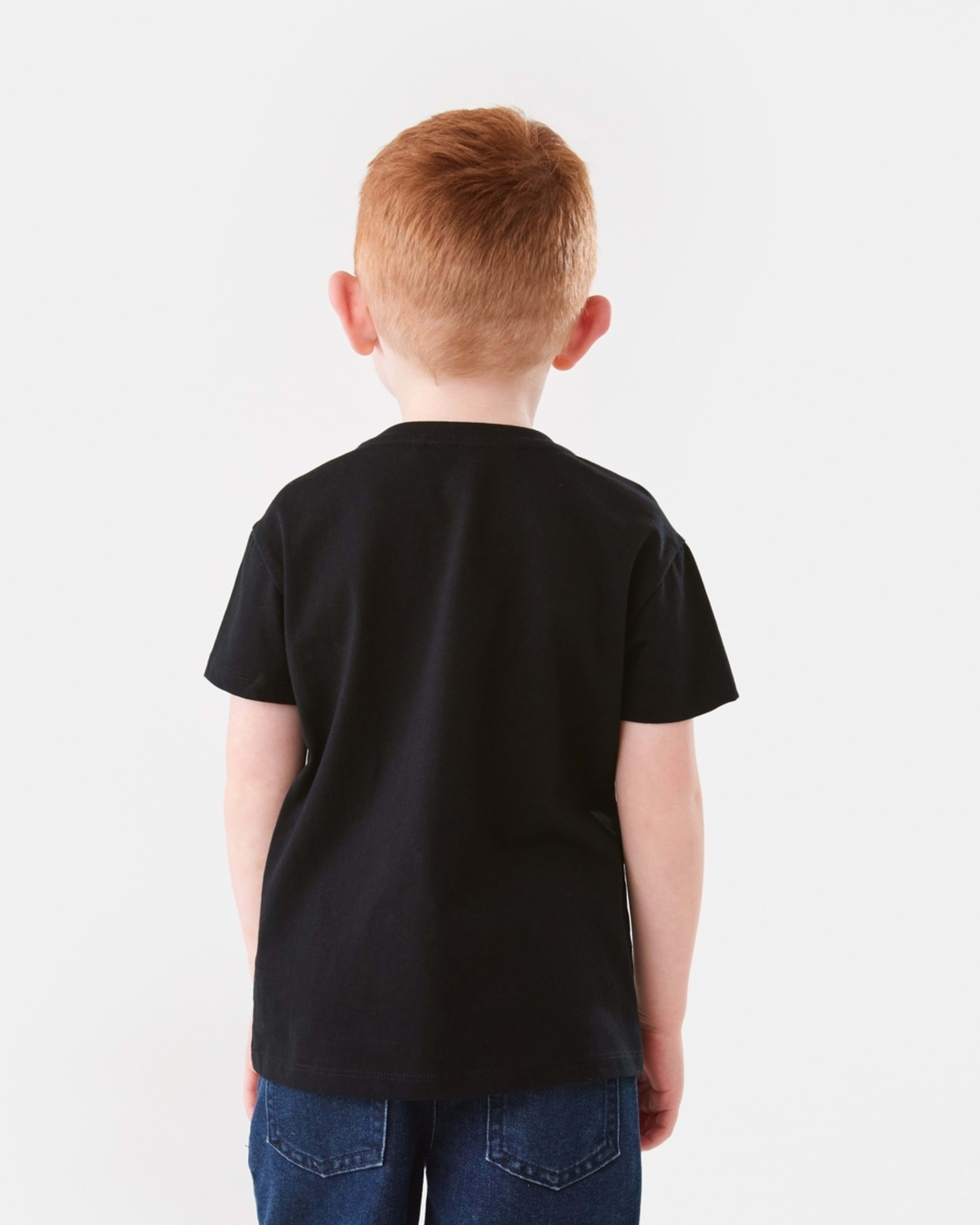 2 Mirror Foil Print T-shirt Blk Soccr, 2 of 8