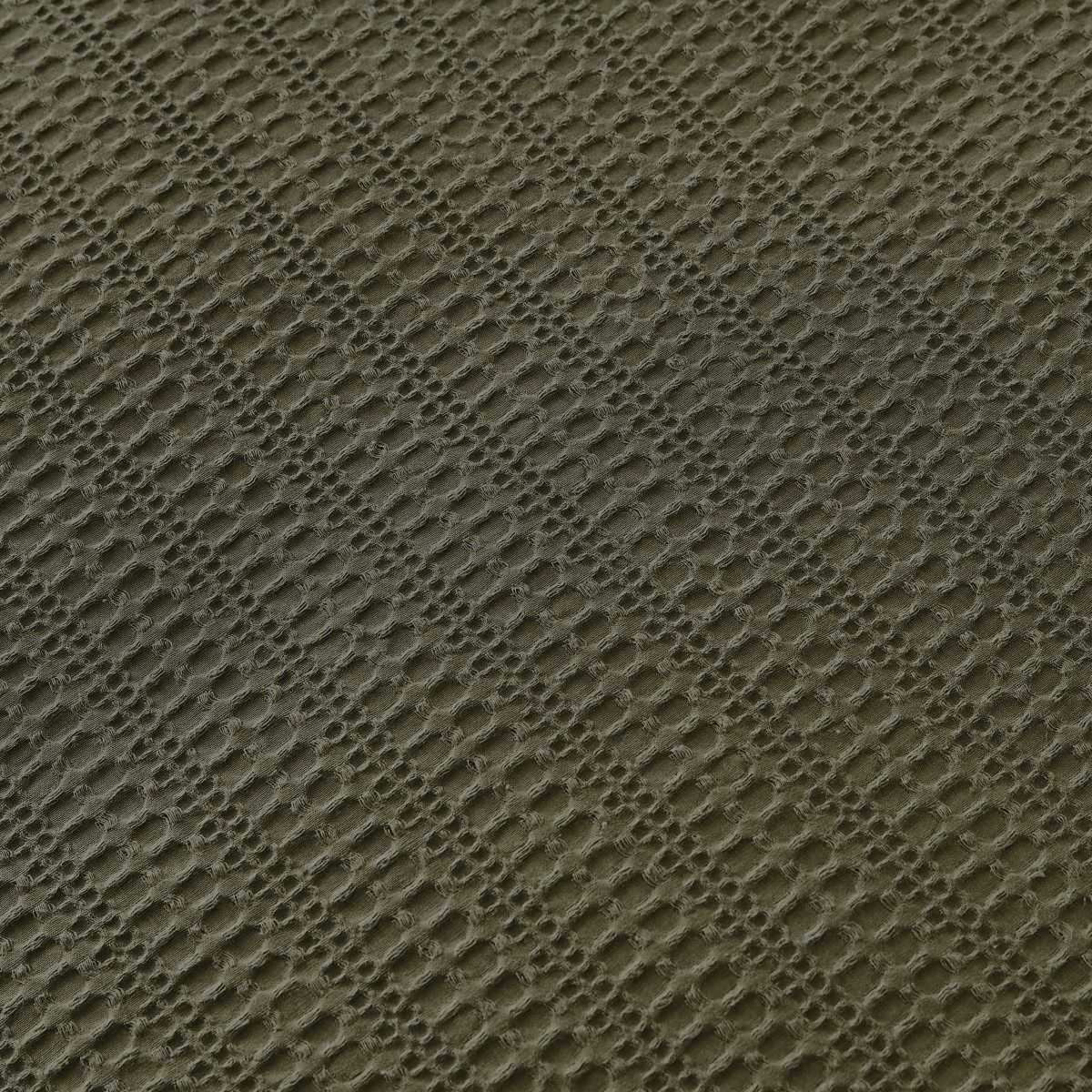 Makena Cotton Quilt Cover Set Super King Bed, Forest Kmart