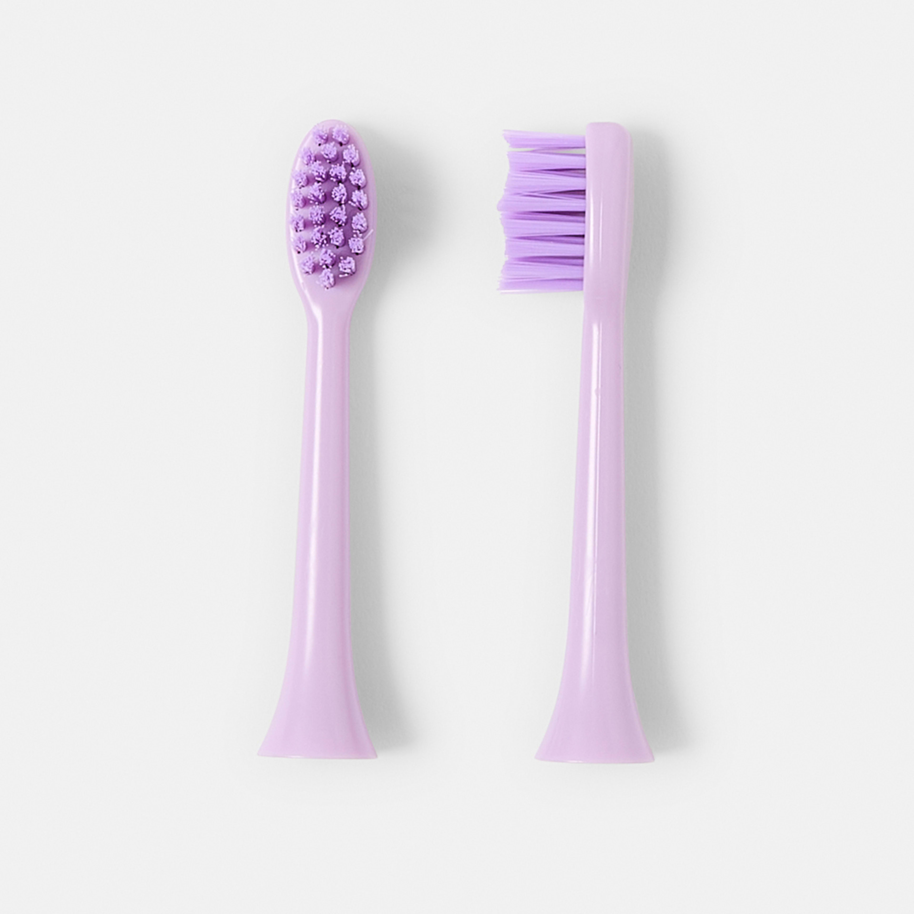 1 OXX Bodycare 2 Pack Electric Toothbrush Replacement Heads - Purple Iridescent