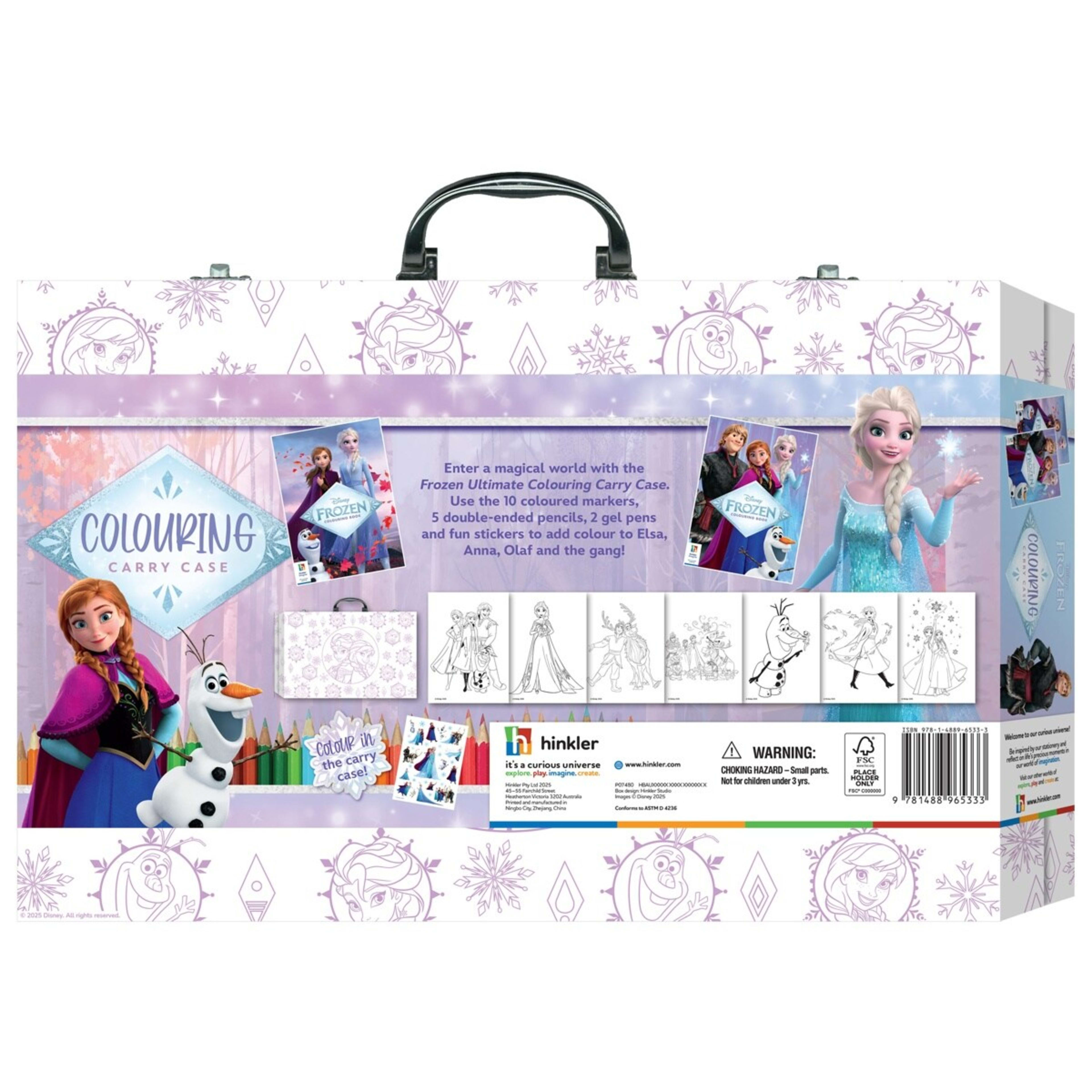 7 Kaleidoscope Disney Frozen Colouring Carry Case, 7 of 7