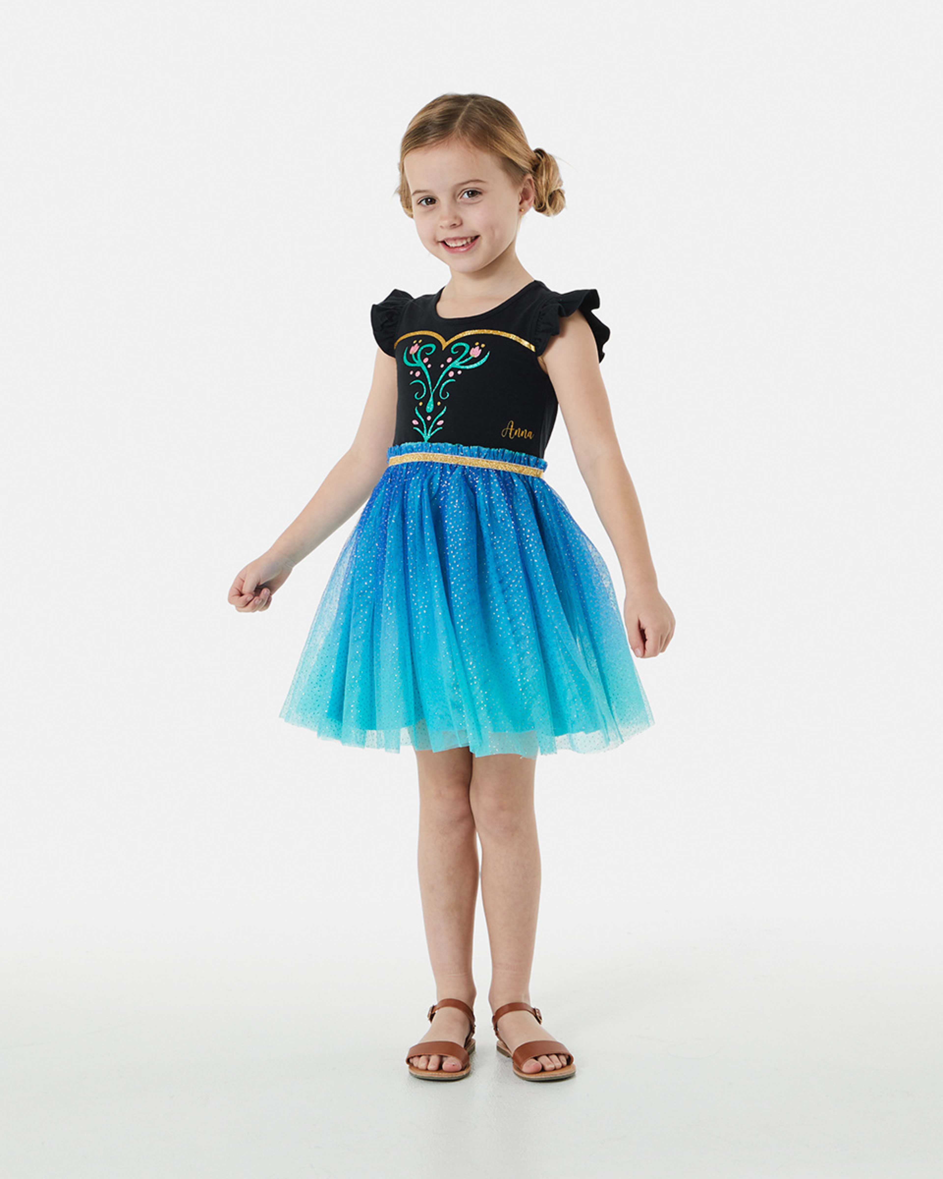 Frozen License Anna Sleeveless Tutu Dress Kmart