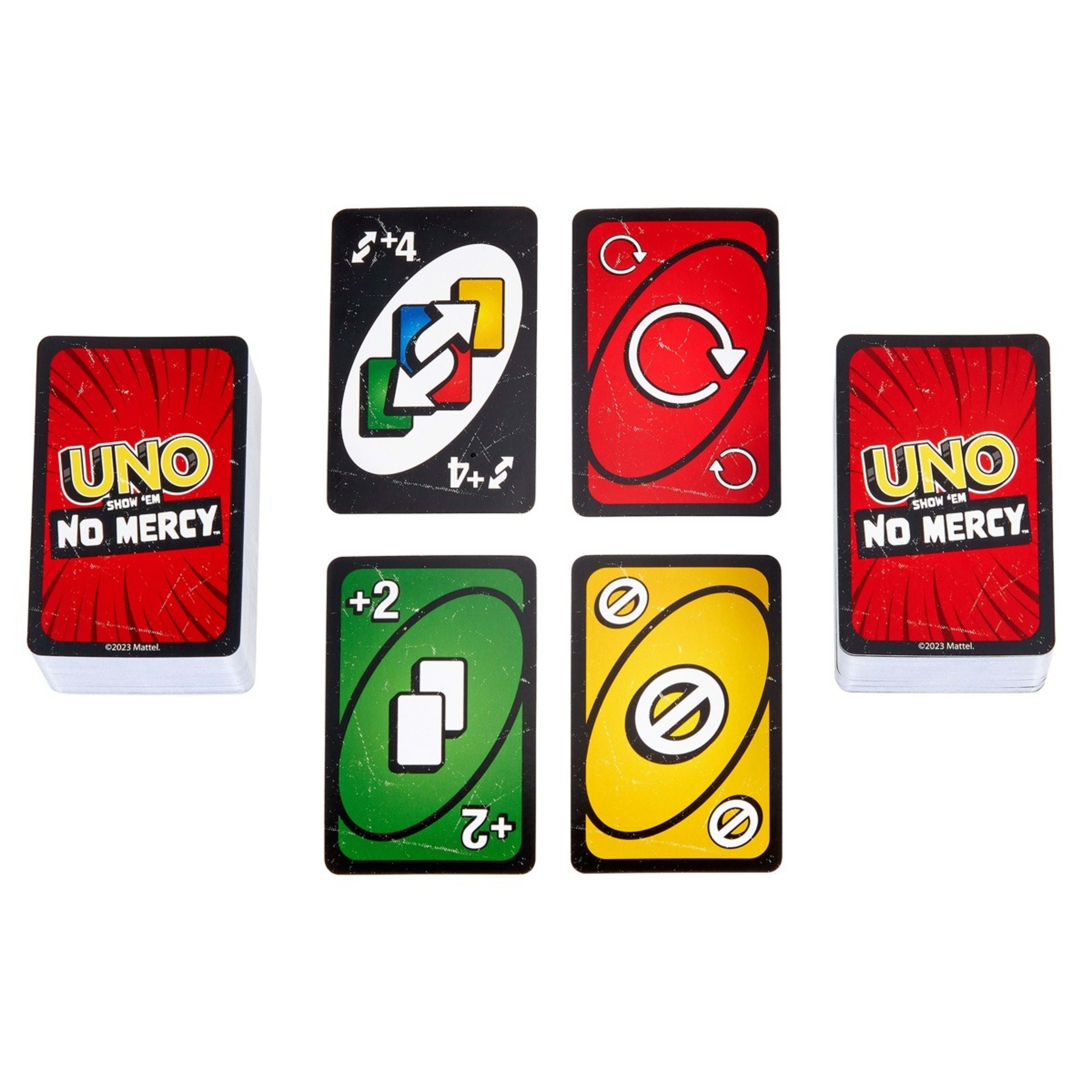 3 UNO Show 'em No Mercy Card Game, 3 of 5