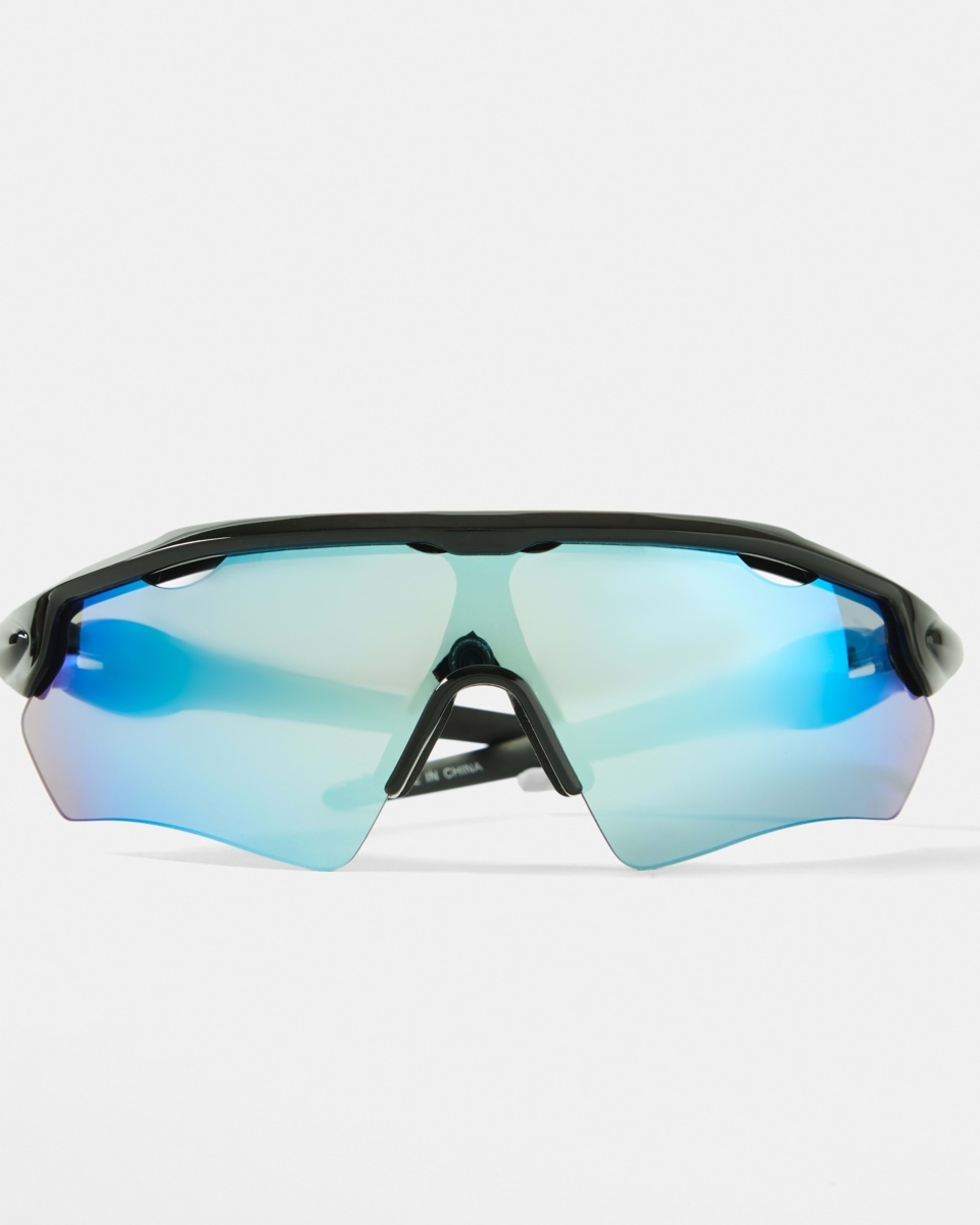 4 Sport Rimless Wrap Sunglasses Mirror, 4 of 5