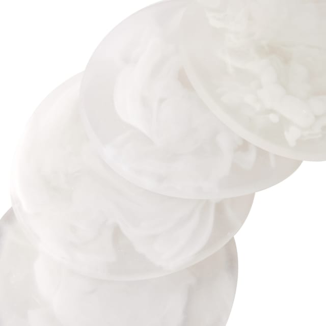 4 Pack Resin White Irregular Coasters Kmart NZ