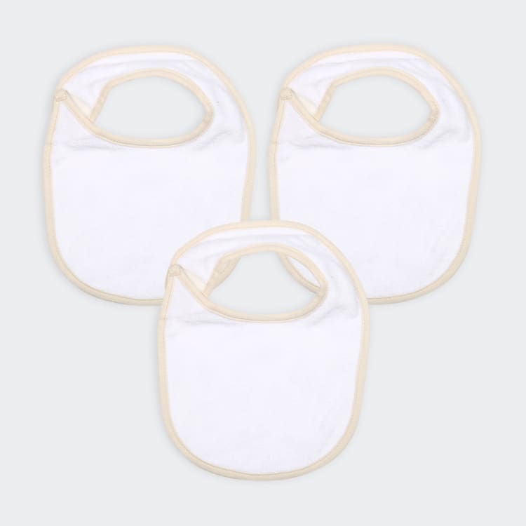3 Pack Organic Cotton Bibs Kangaroo Kmart
