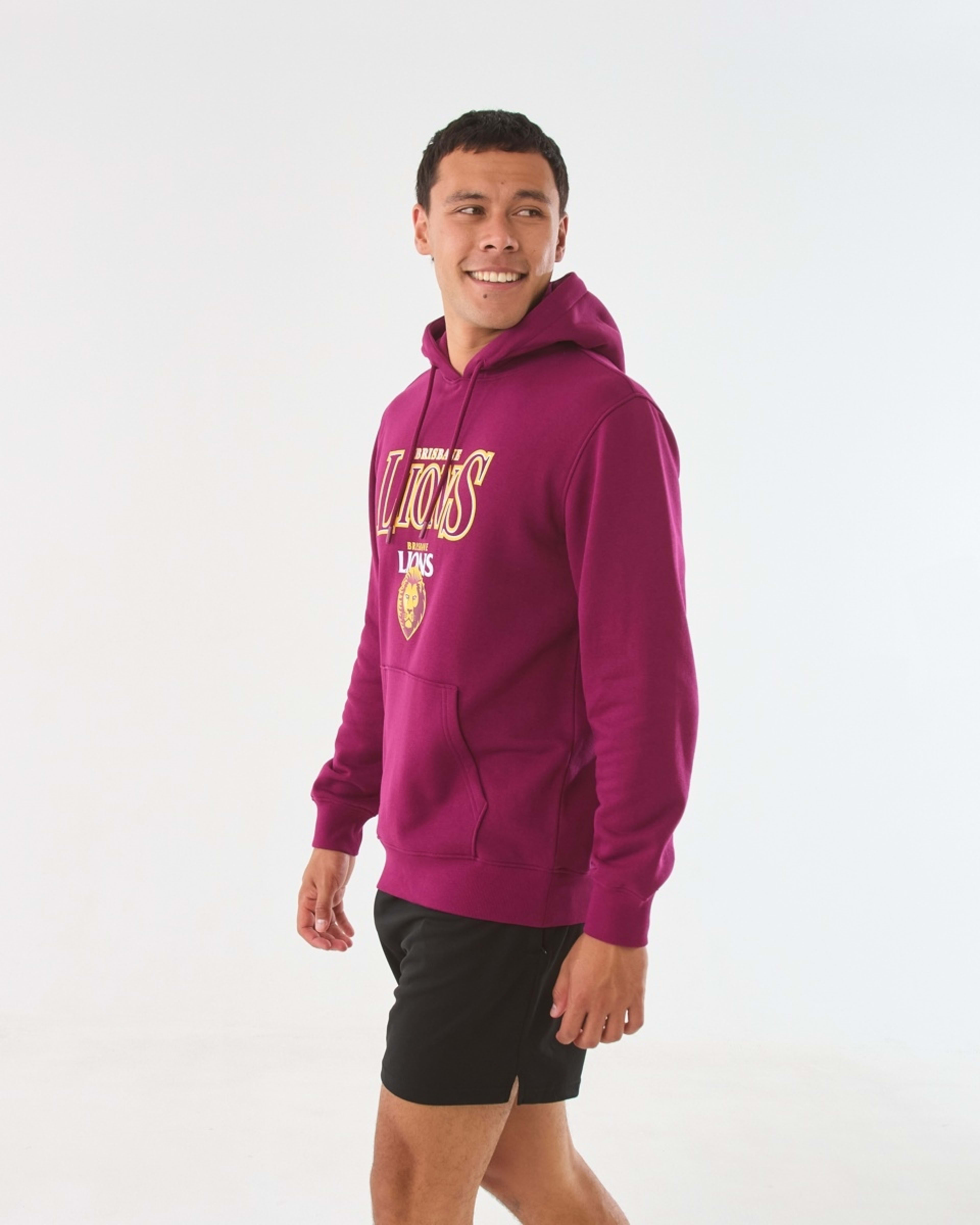 2 Official AFL Adult Hoodie Brisbane, 2 of 7
