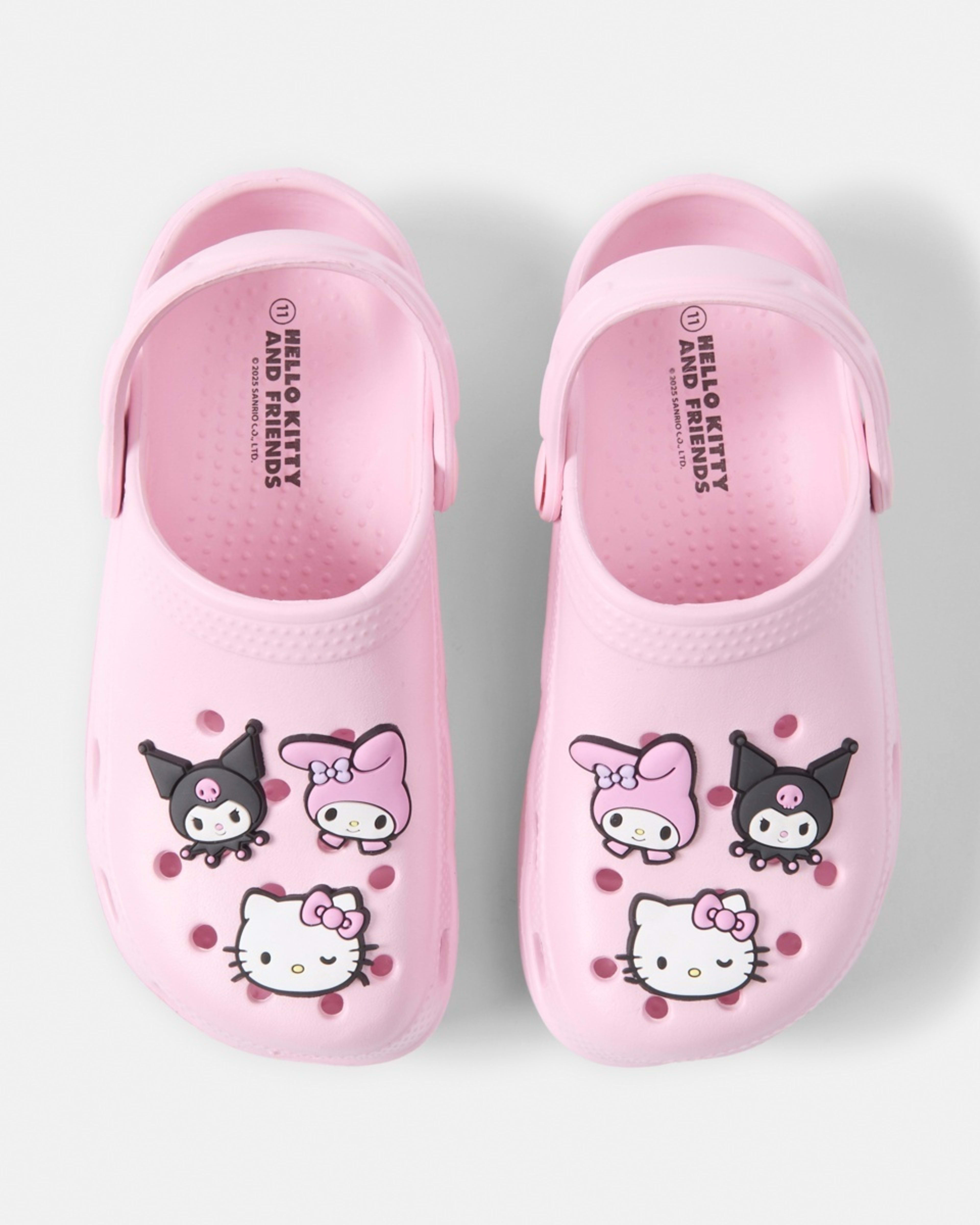 2 Junior Hello Kitty License Clogs HELLO KITTY PINK, 2 of 4