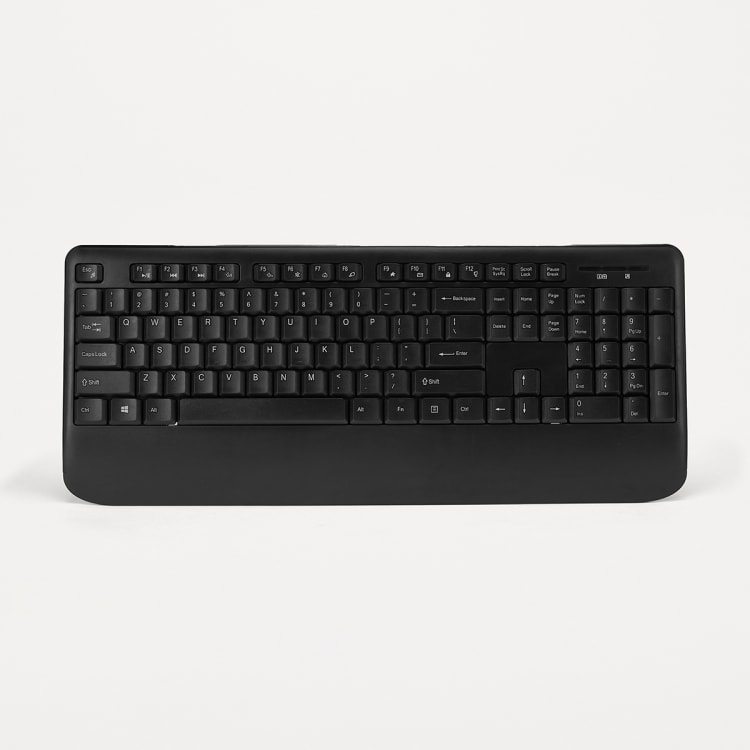 Wireless Slim Keyboard & Mouse Combo Kmart
