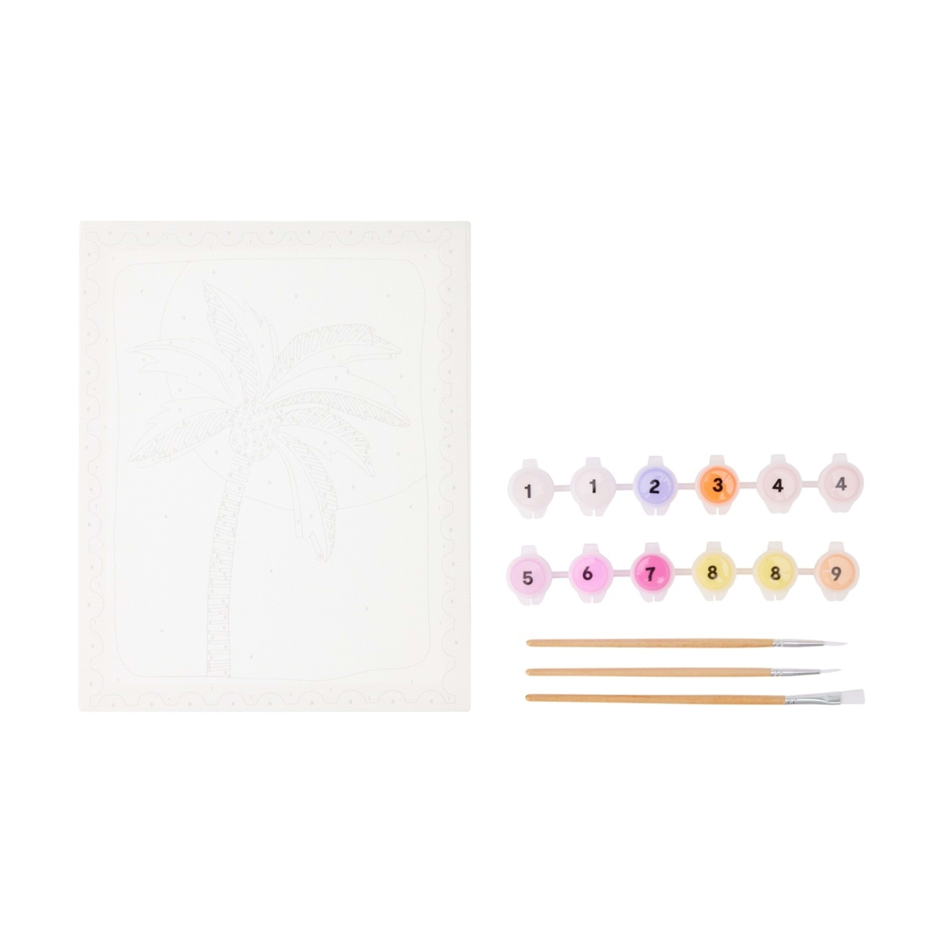 2 Paint by Numbers - Palm, 2 of 3