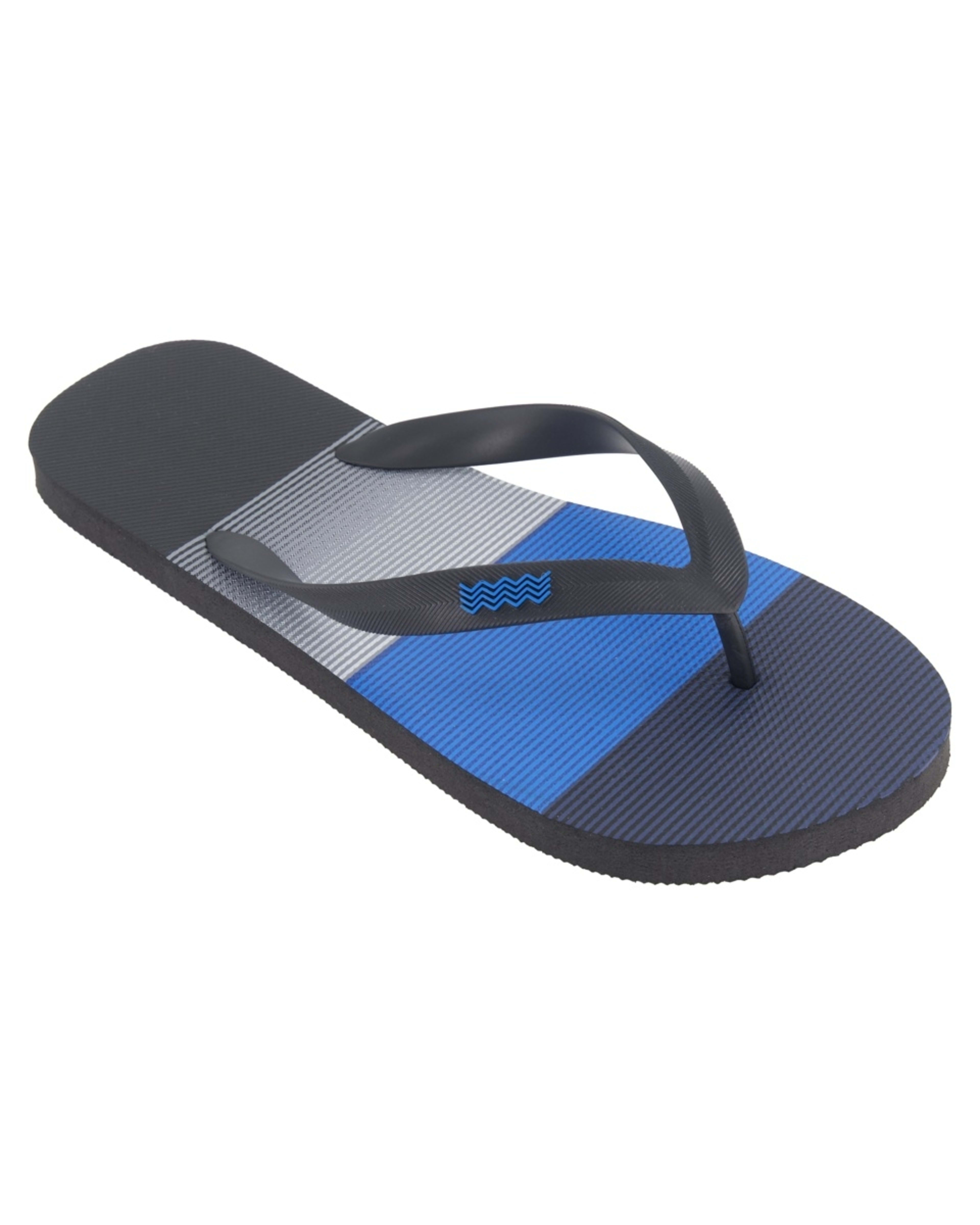 1 Printed Thongs NAVY PIN STRIPE, 1 of 3