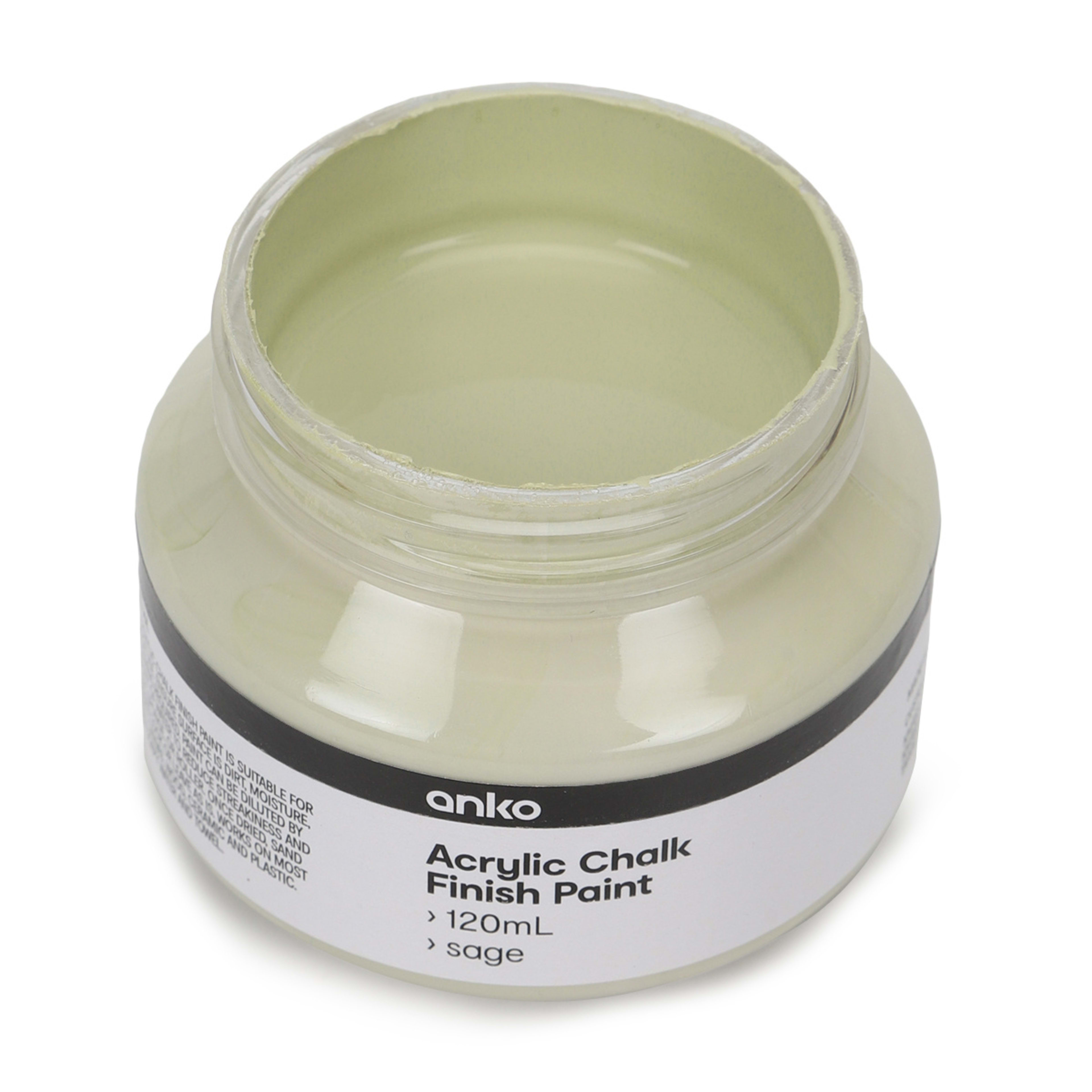 Acrylic Chalk Finish Paint Sage Kmart