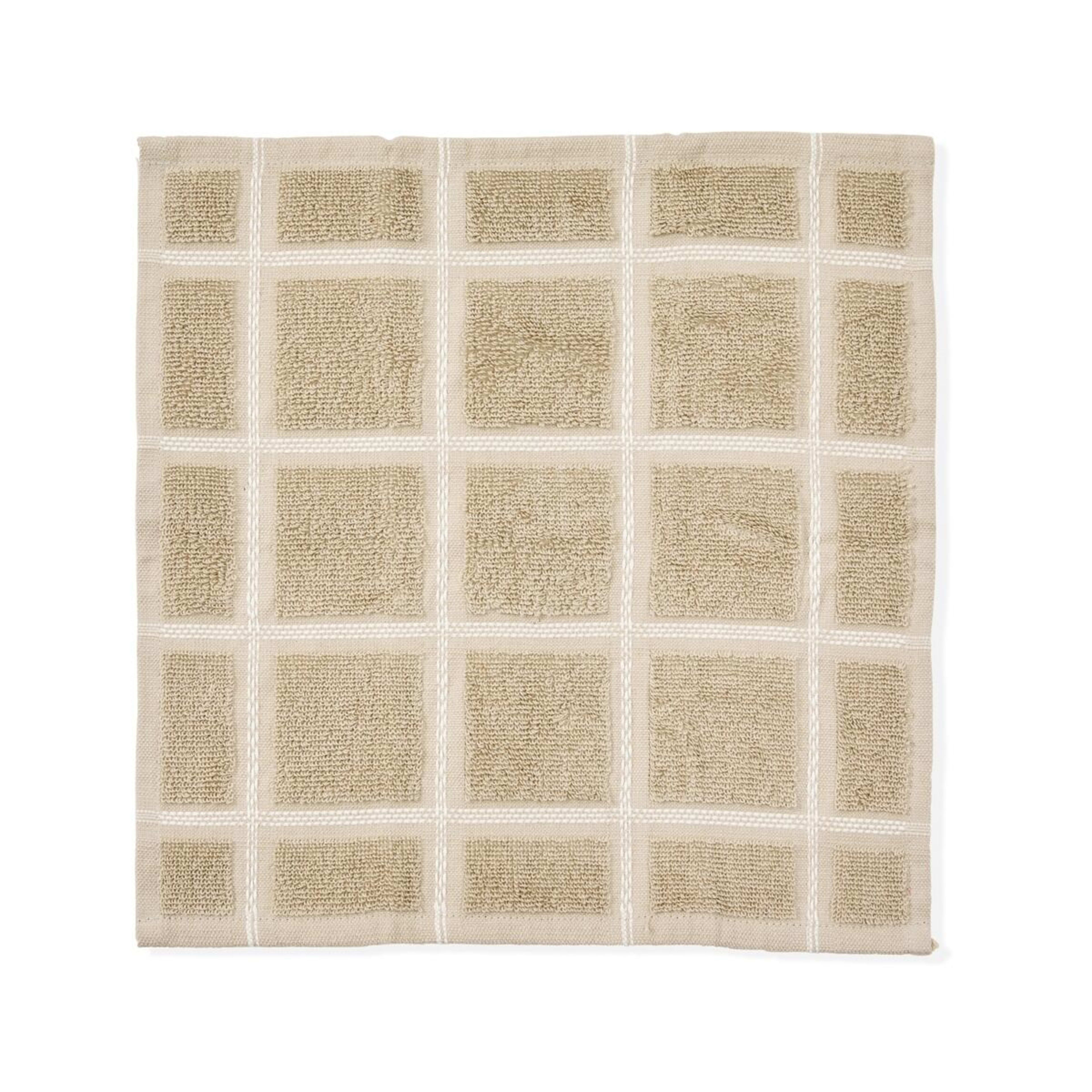 6 Pack of 3 Terry Dish Cloths - Natural, 6 of 6
