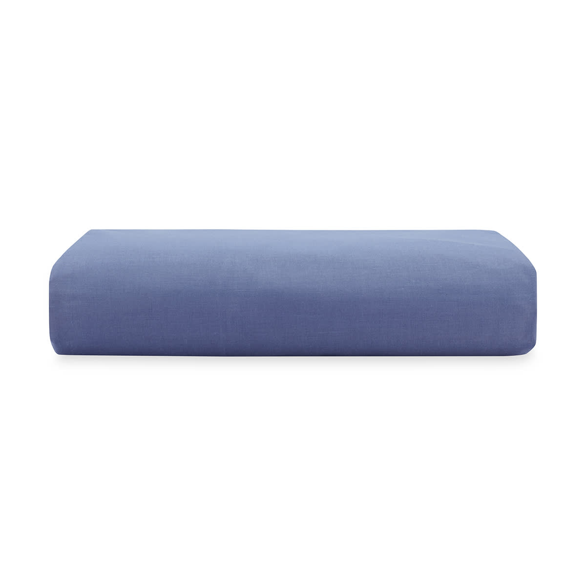 180 Thread Count Fitted Sheet Queen Bed, Mid Blue Kmart