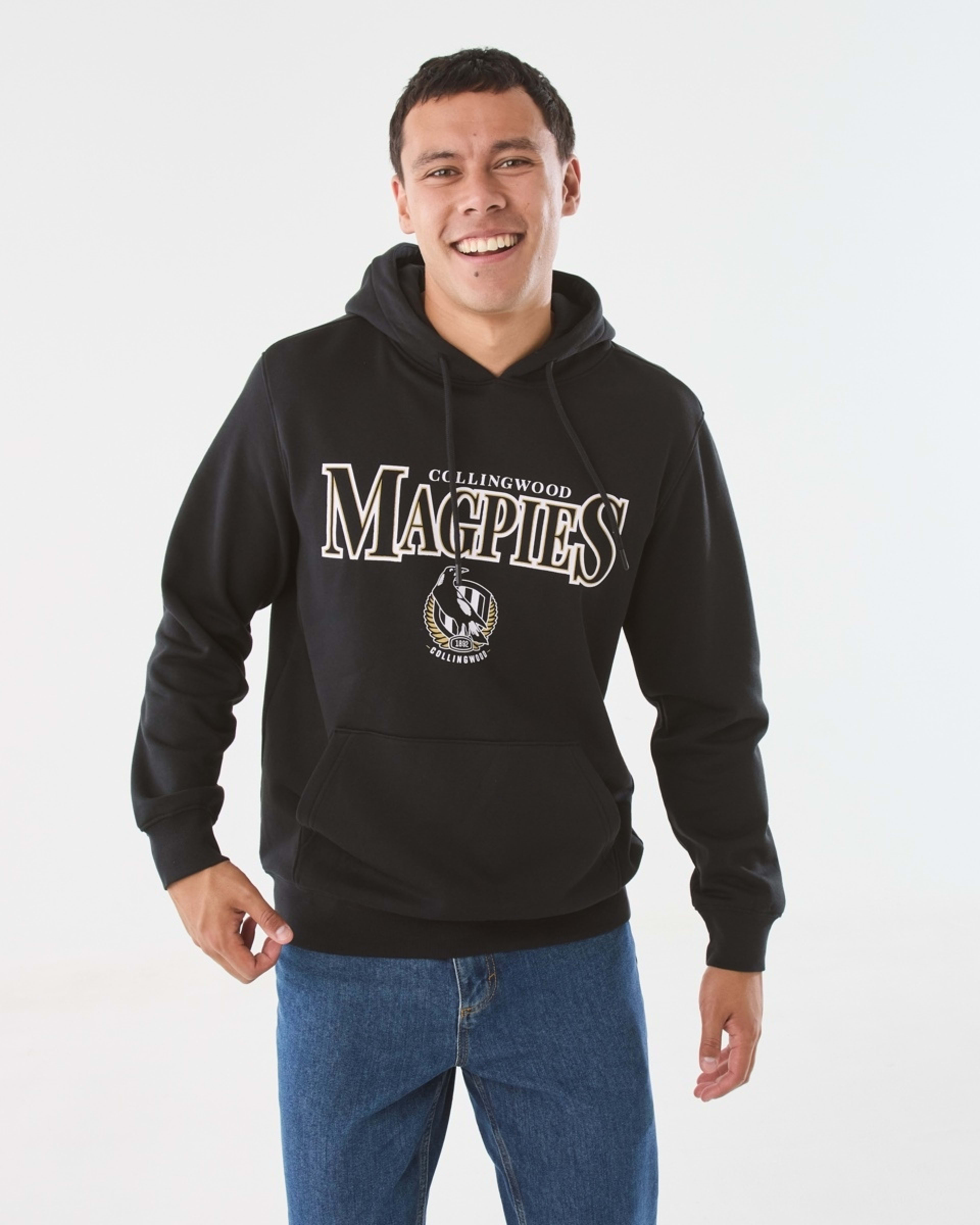 2 AFL Adult Hoodie Collingwood, 2 of 6