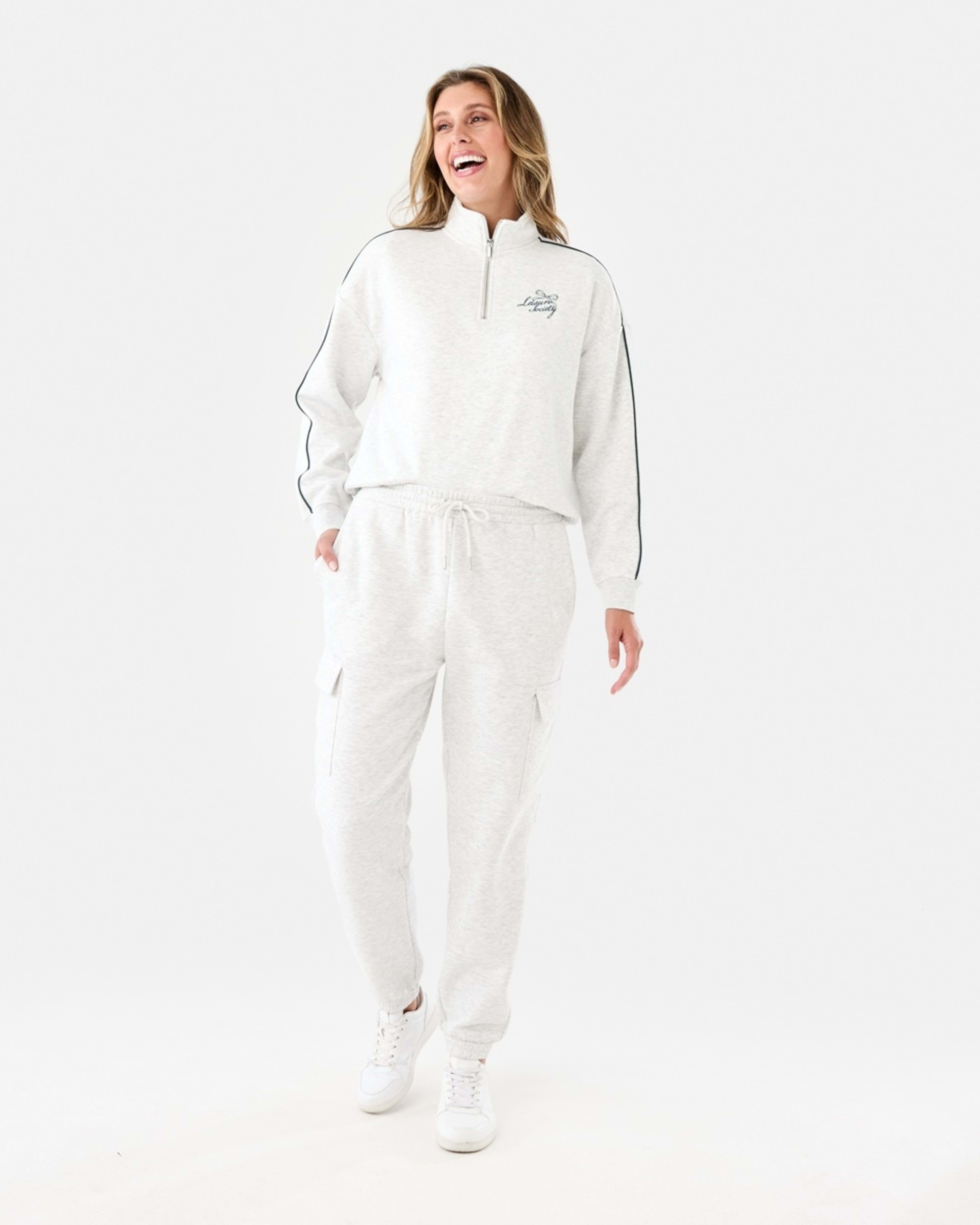 6 Cargo Joggers Wht Marle, 6 of 6