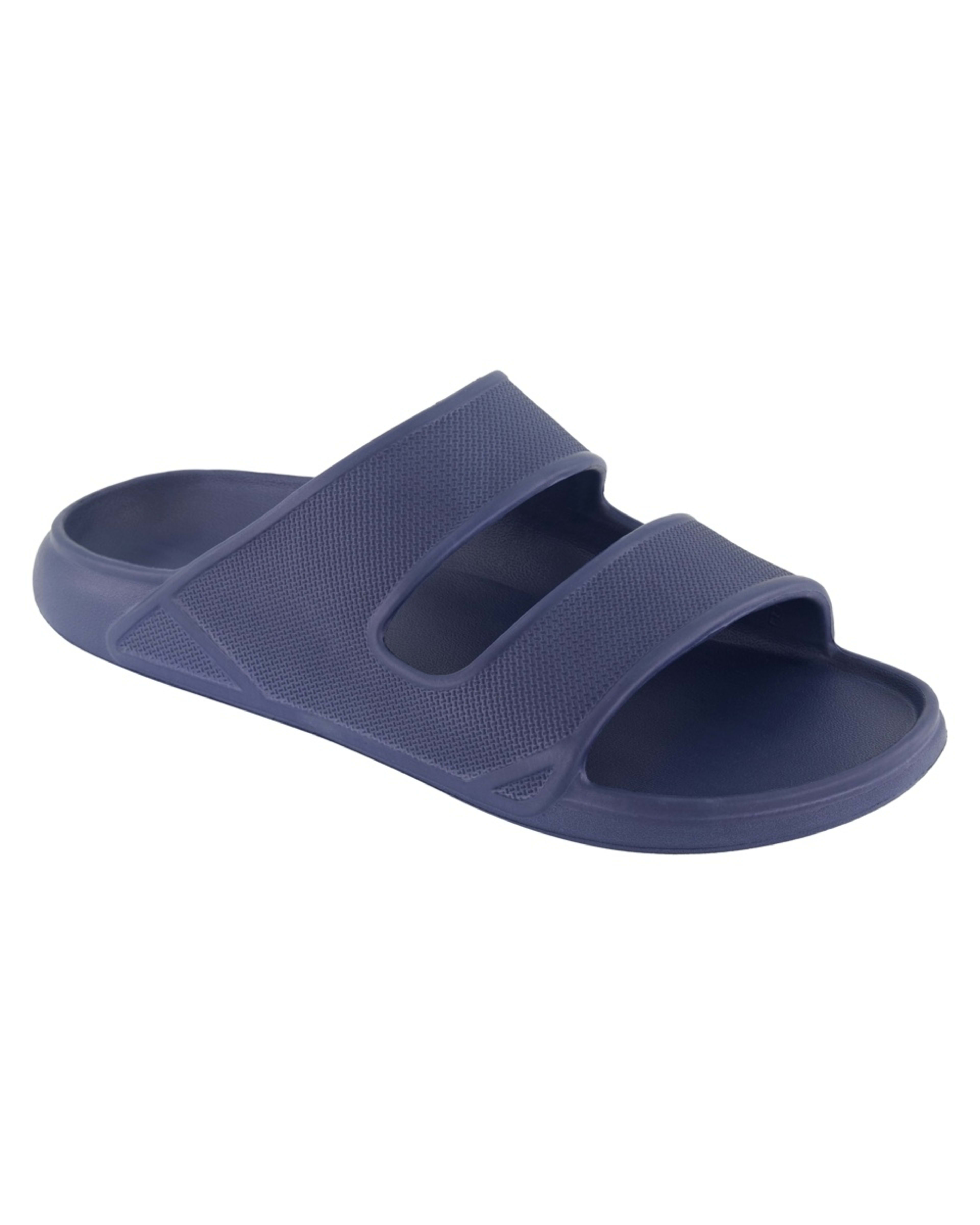1 Double Band Slides NAVY, 1 of 3