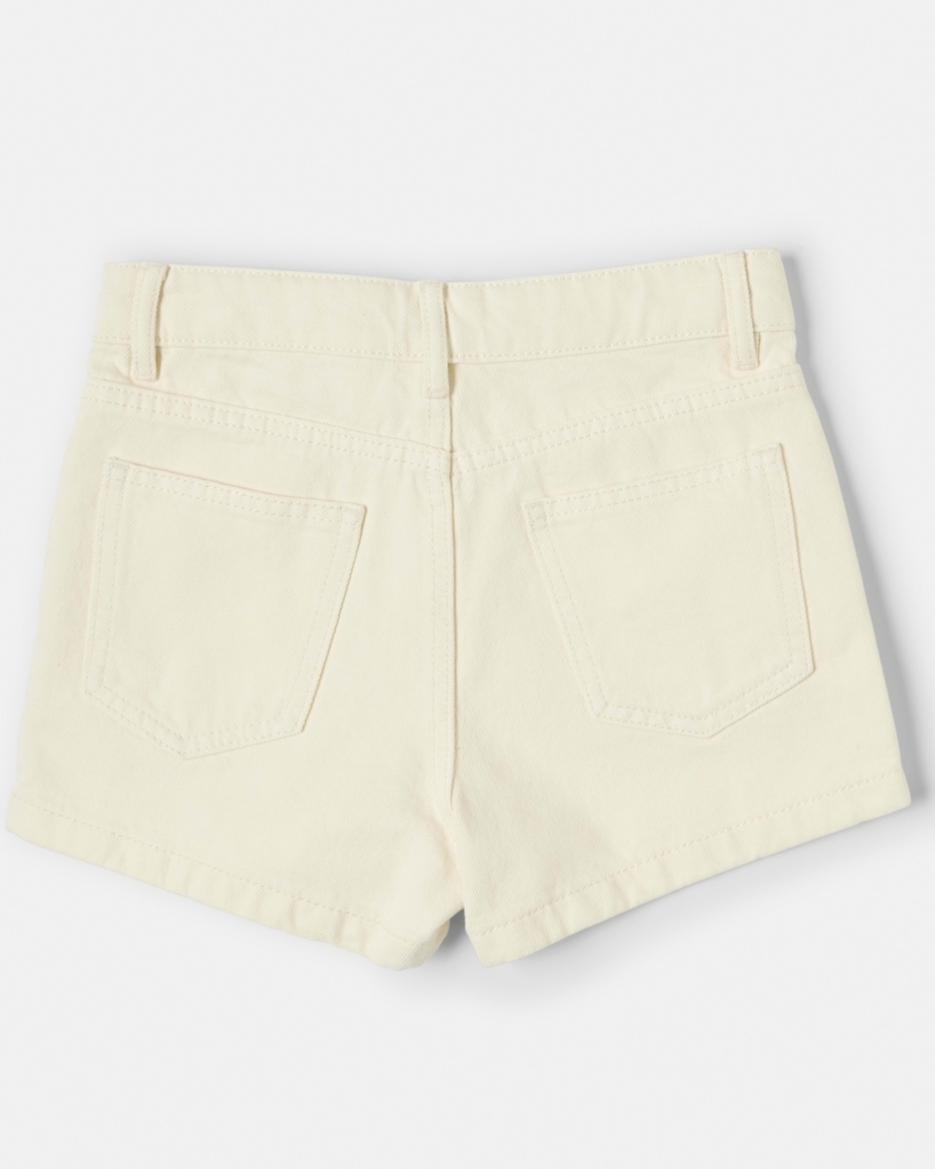 8 Denim Shorts Ecru, 8 of 8