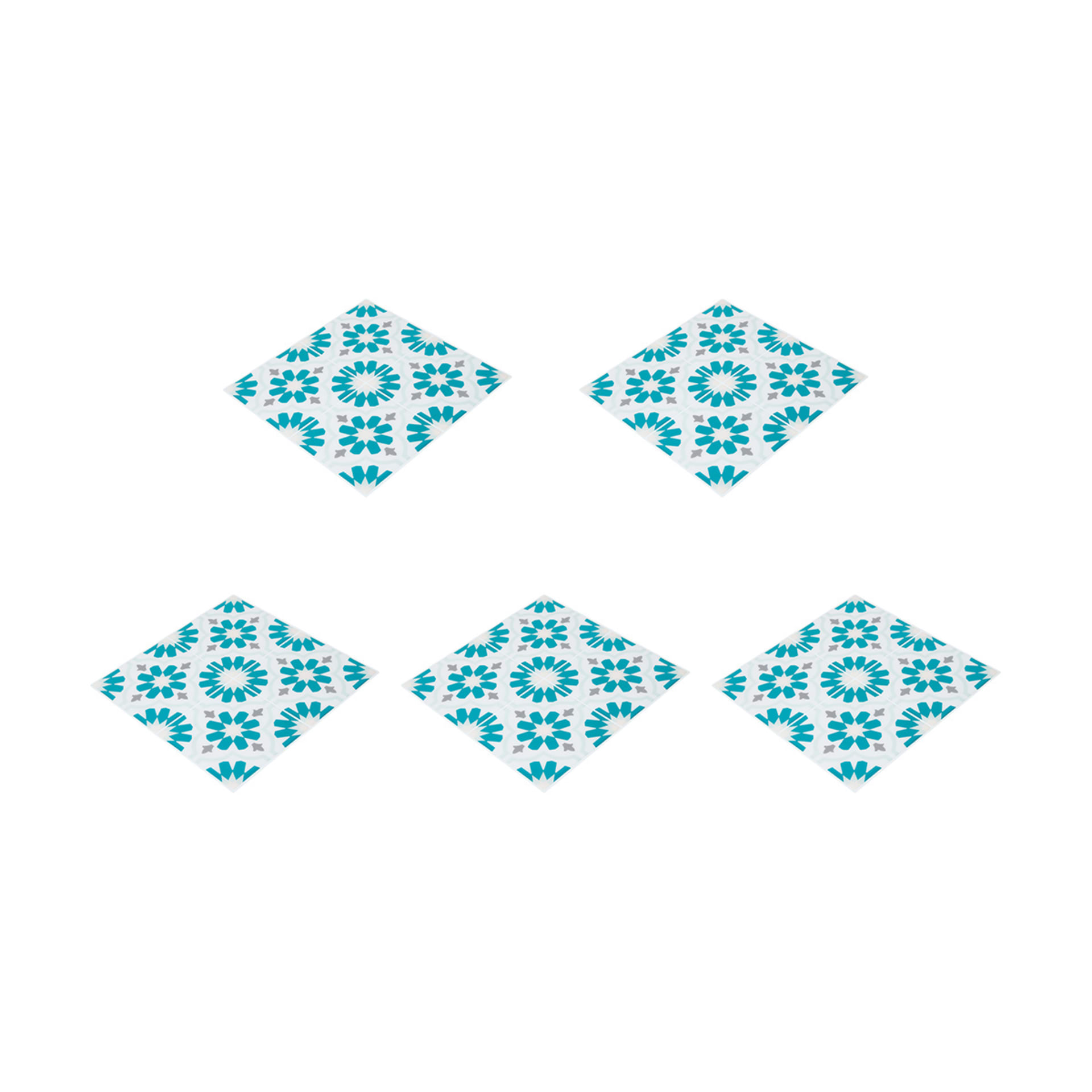 5 Pack Self Adhesive 3D Tiles Patchwork Kmart