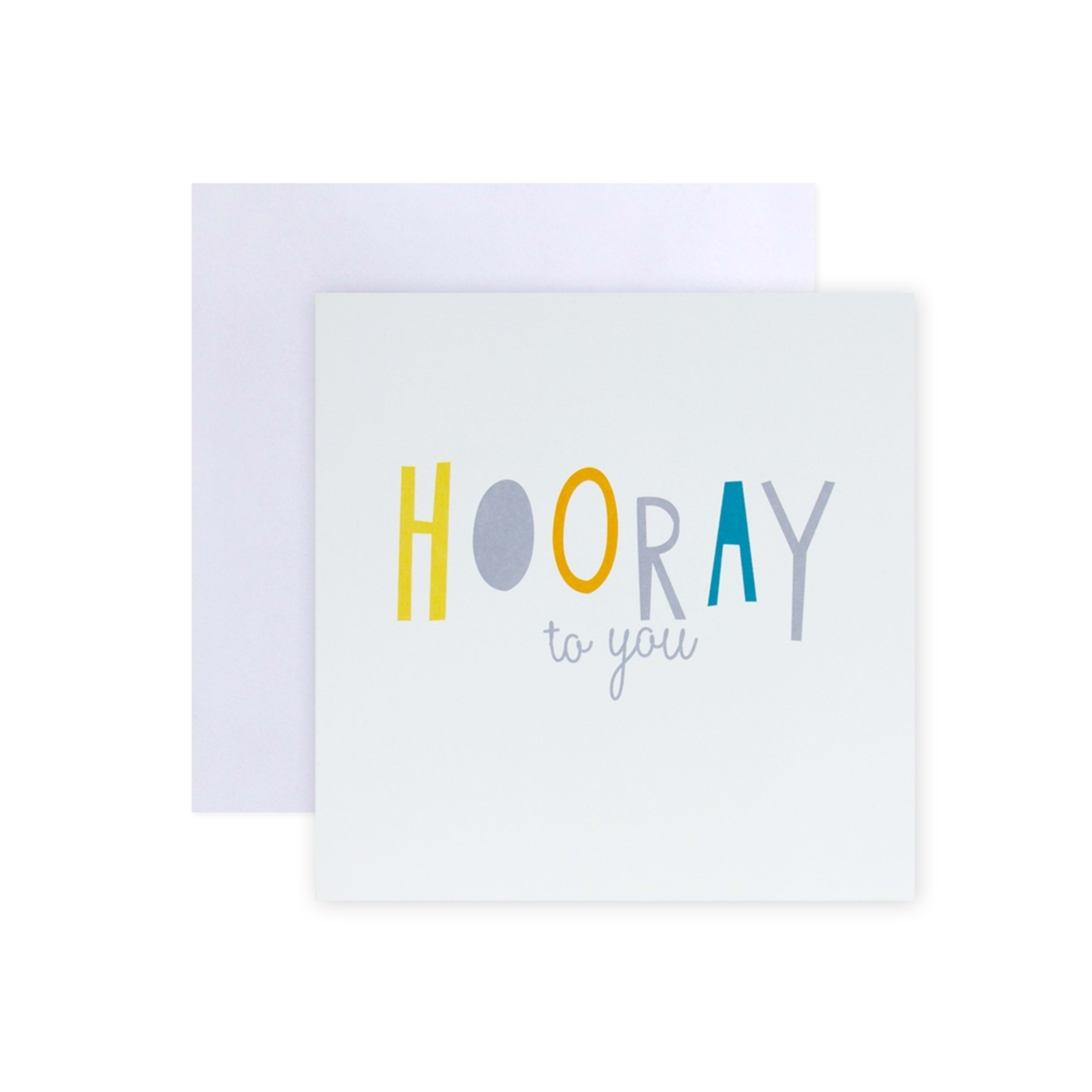 1 Creative Publishing by Hallmark Celebration Greeting Card - Hooray To You!