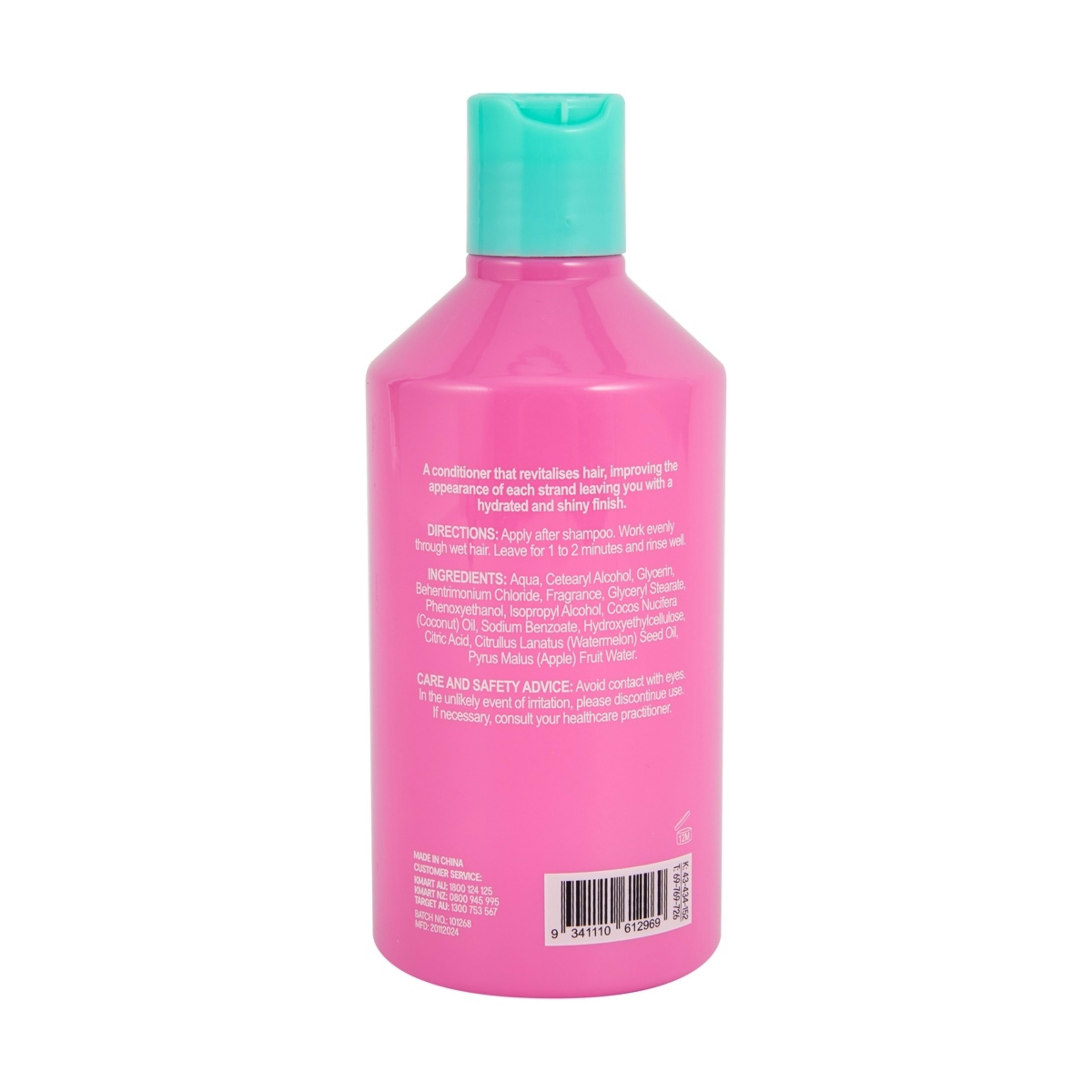 3 OXX Haircare Melon Crush Hydrating Conditioner 300ml - Watermelon and Apple Scented, 3 of 4