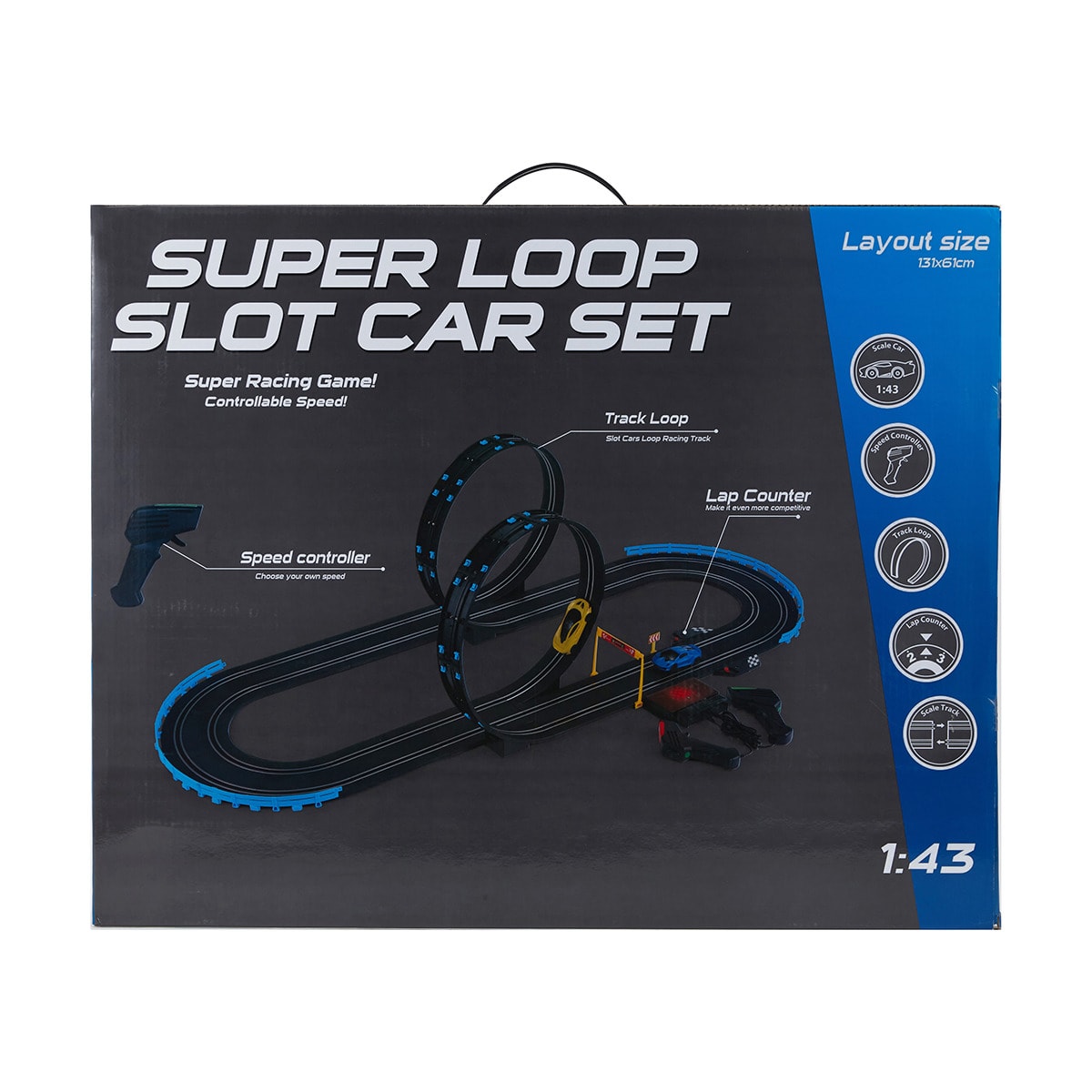 Super Loop Slot Car Set Kmart