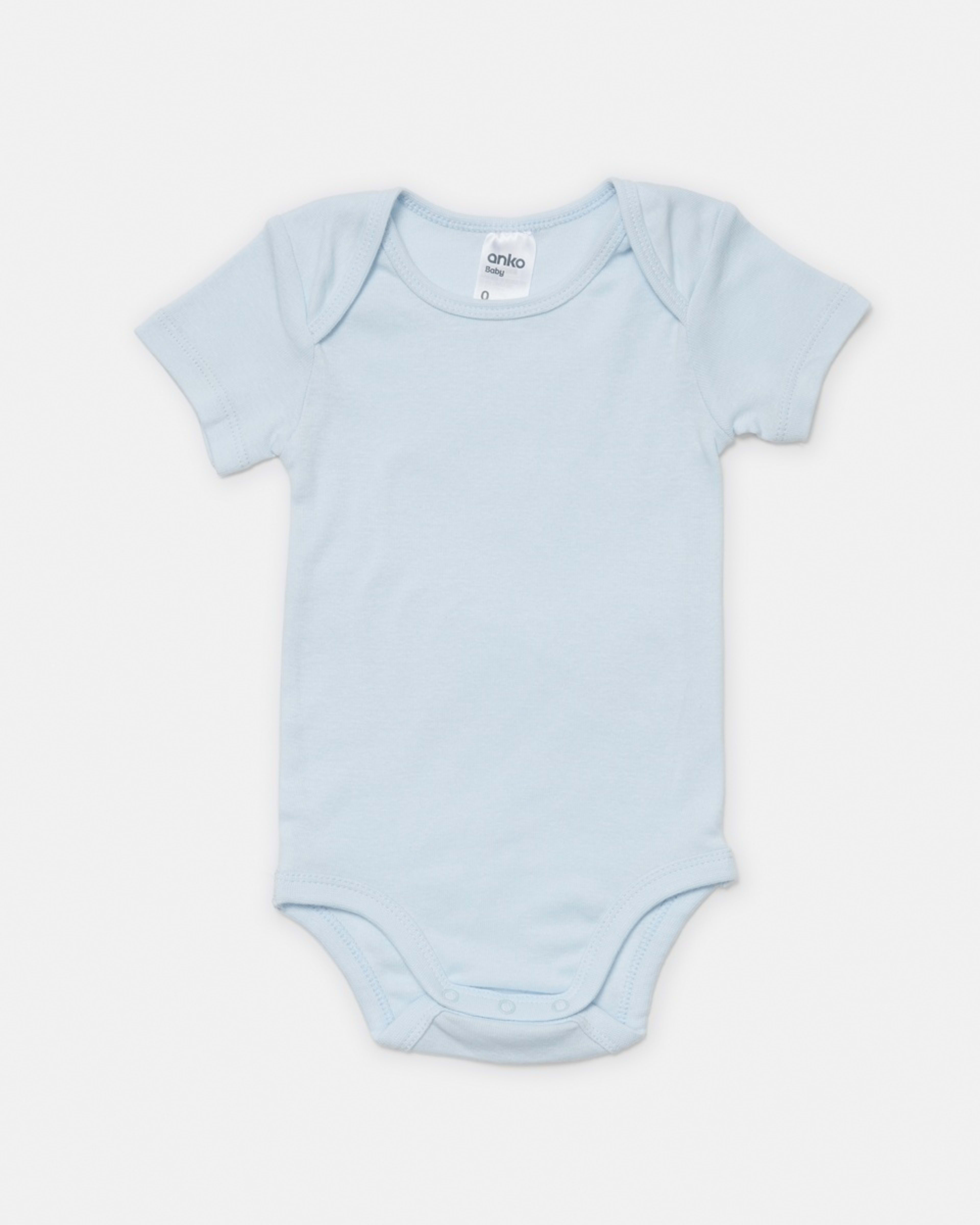 7 5 Pack Short Sleeve Bodysuits BLUE MULTI PACK, 7 of 8