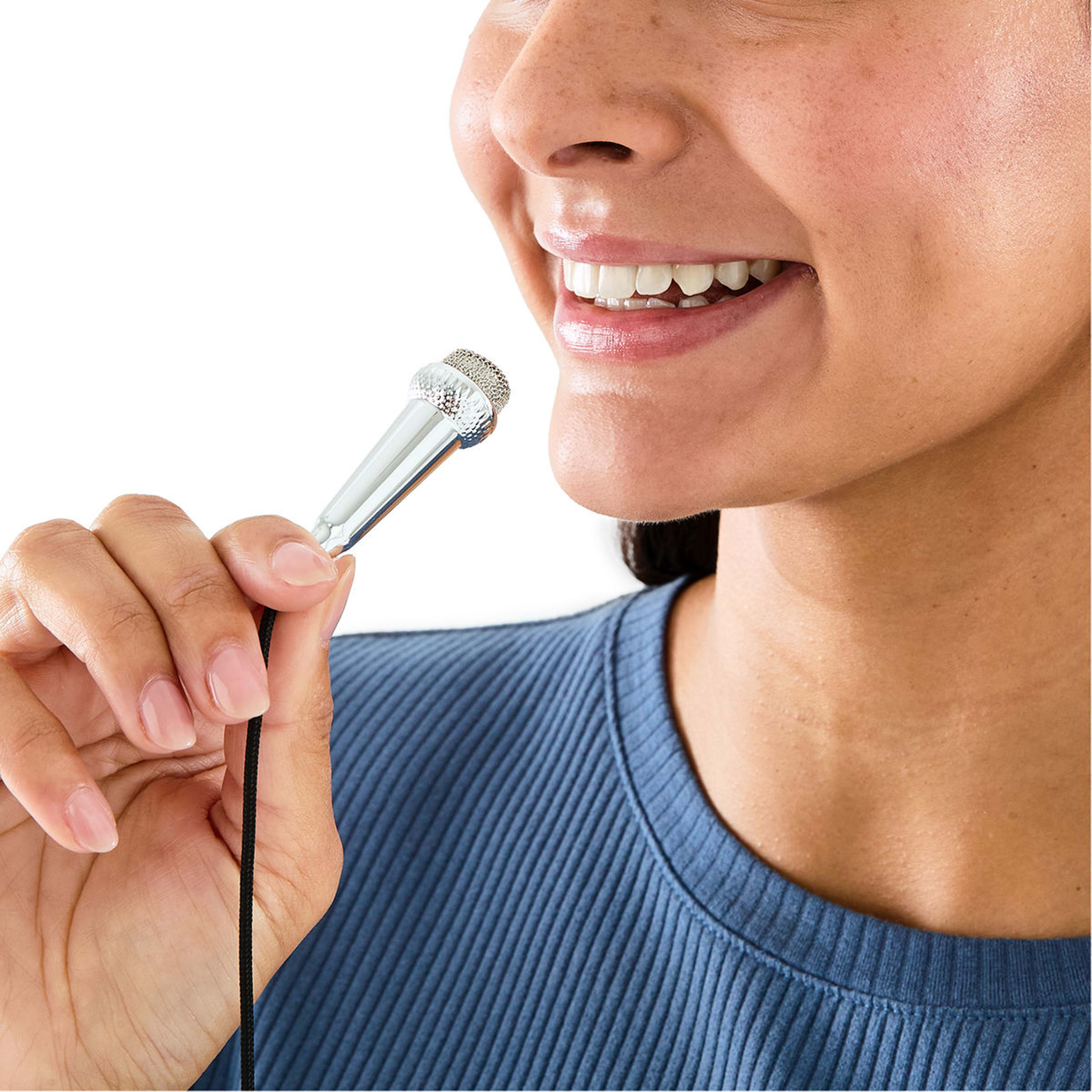 2 Mini Microphone - Silver Look, 2 of 8