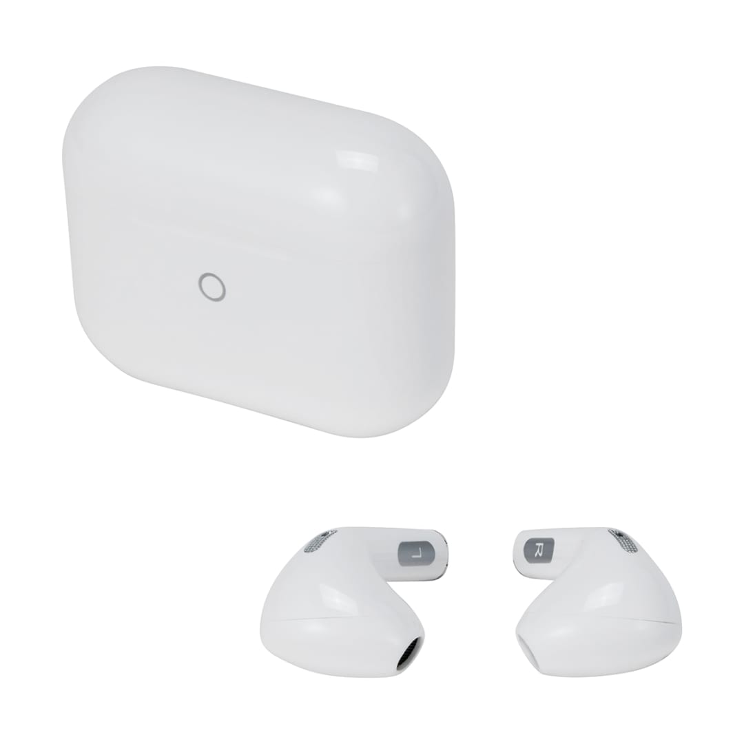 True Wireless Earphones Stem White Kmart