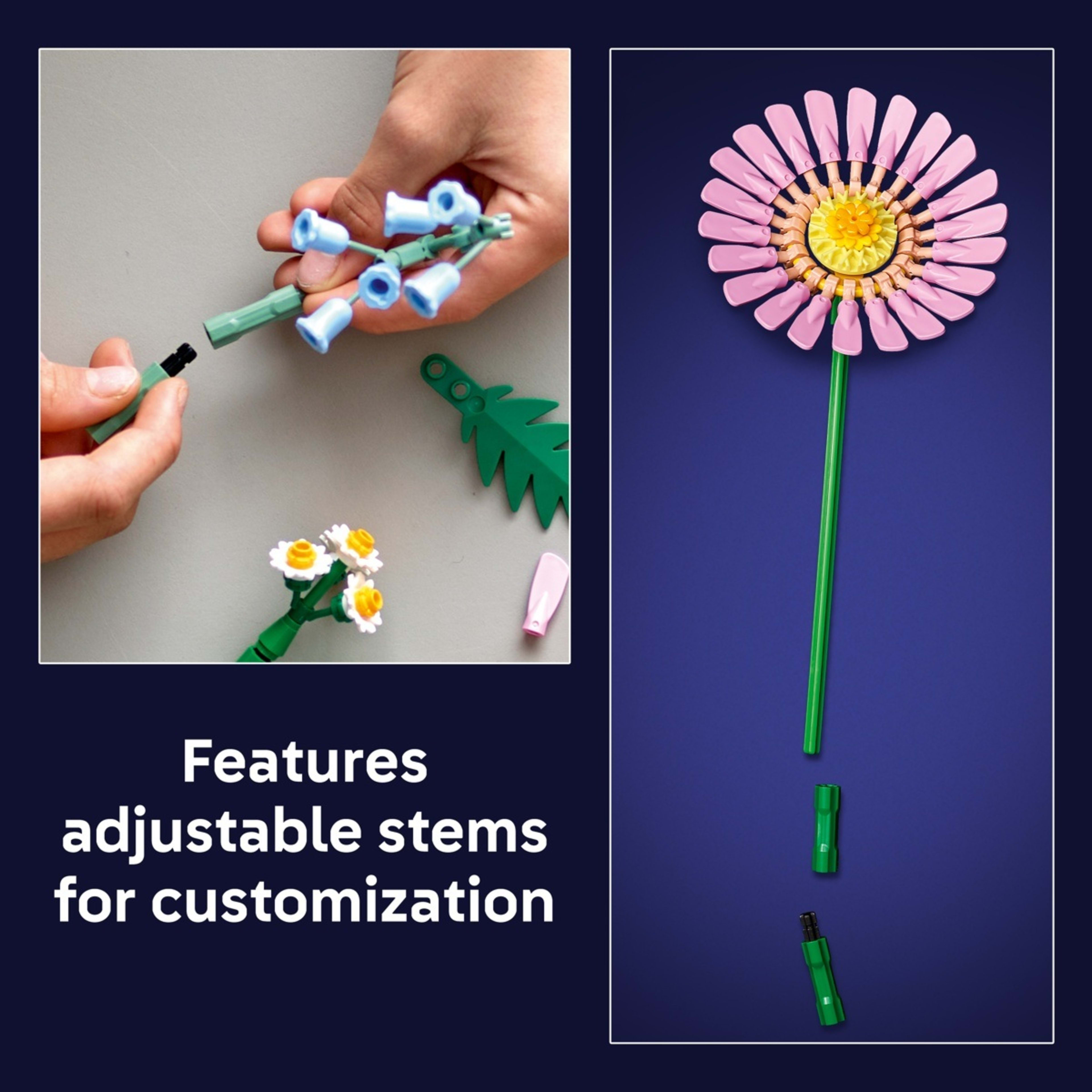 7 LEGO Botanicals Petite Sunny Bouquet 10347, 7 of 10