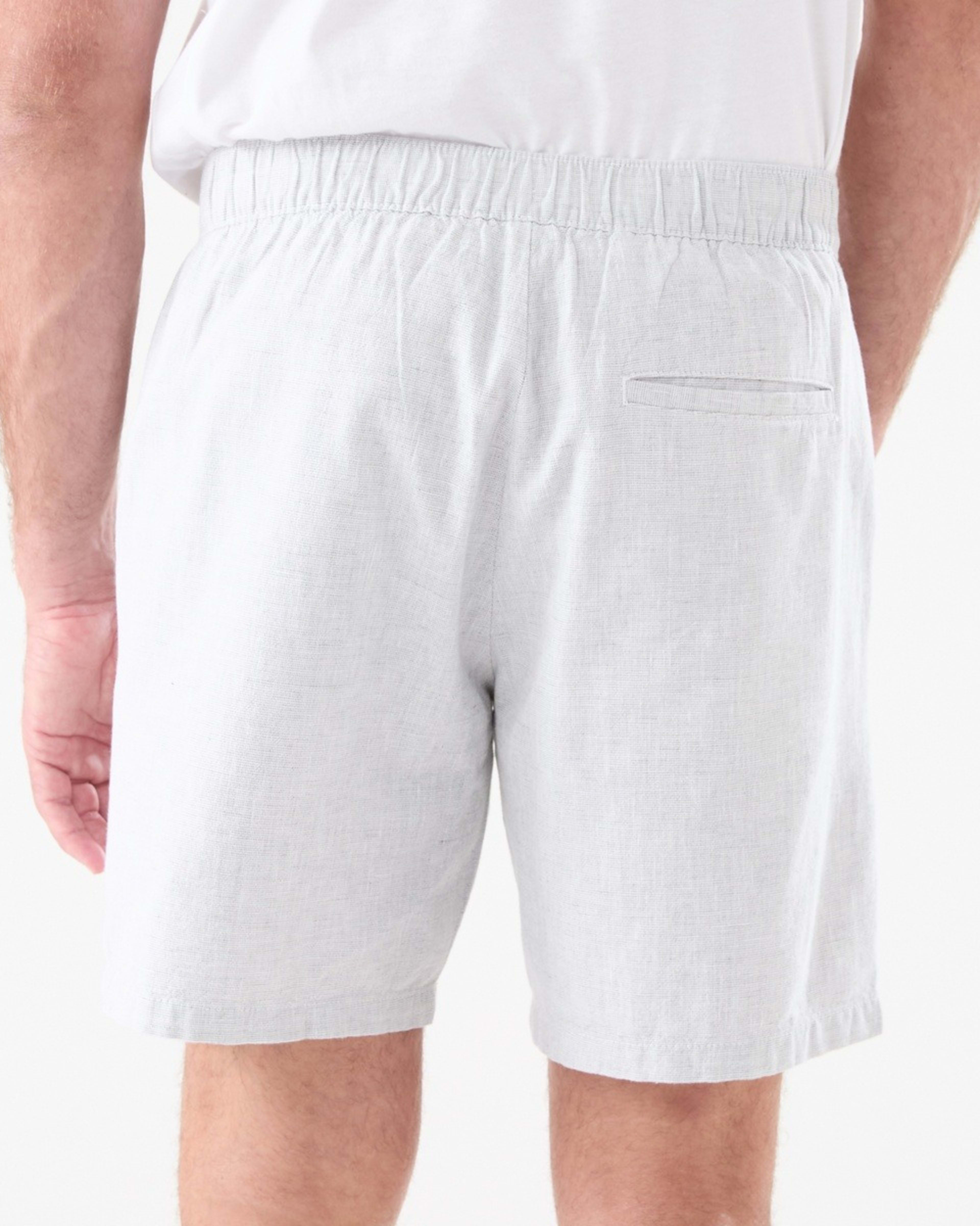 3 Textured Bermuda Shorts GREY WHITE END ON END, 3 of 6
