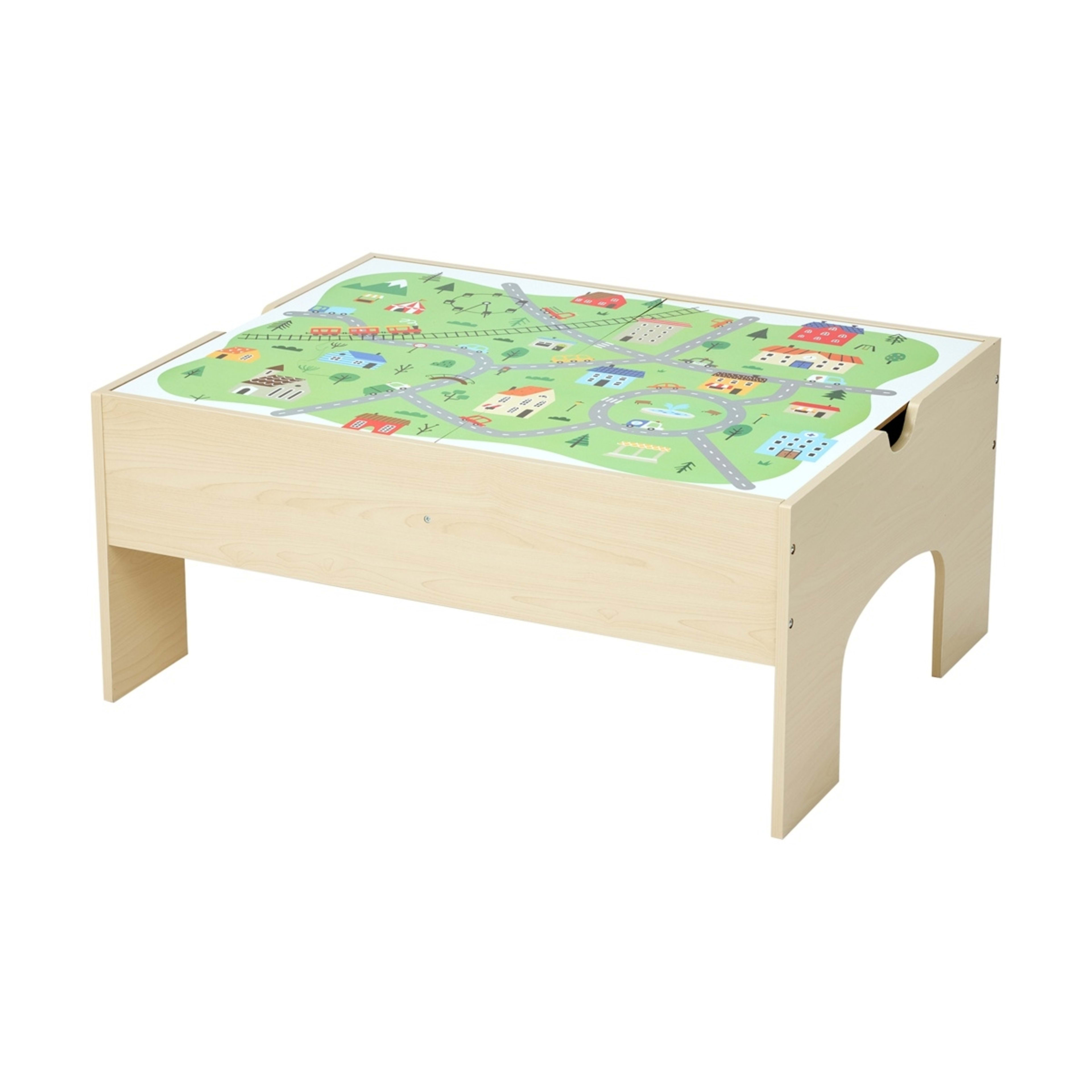 1 Wooden Train Table, 1 of 10