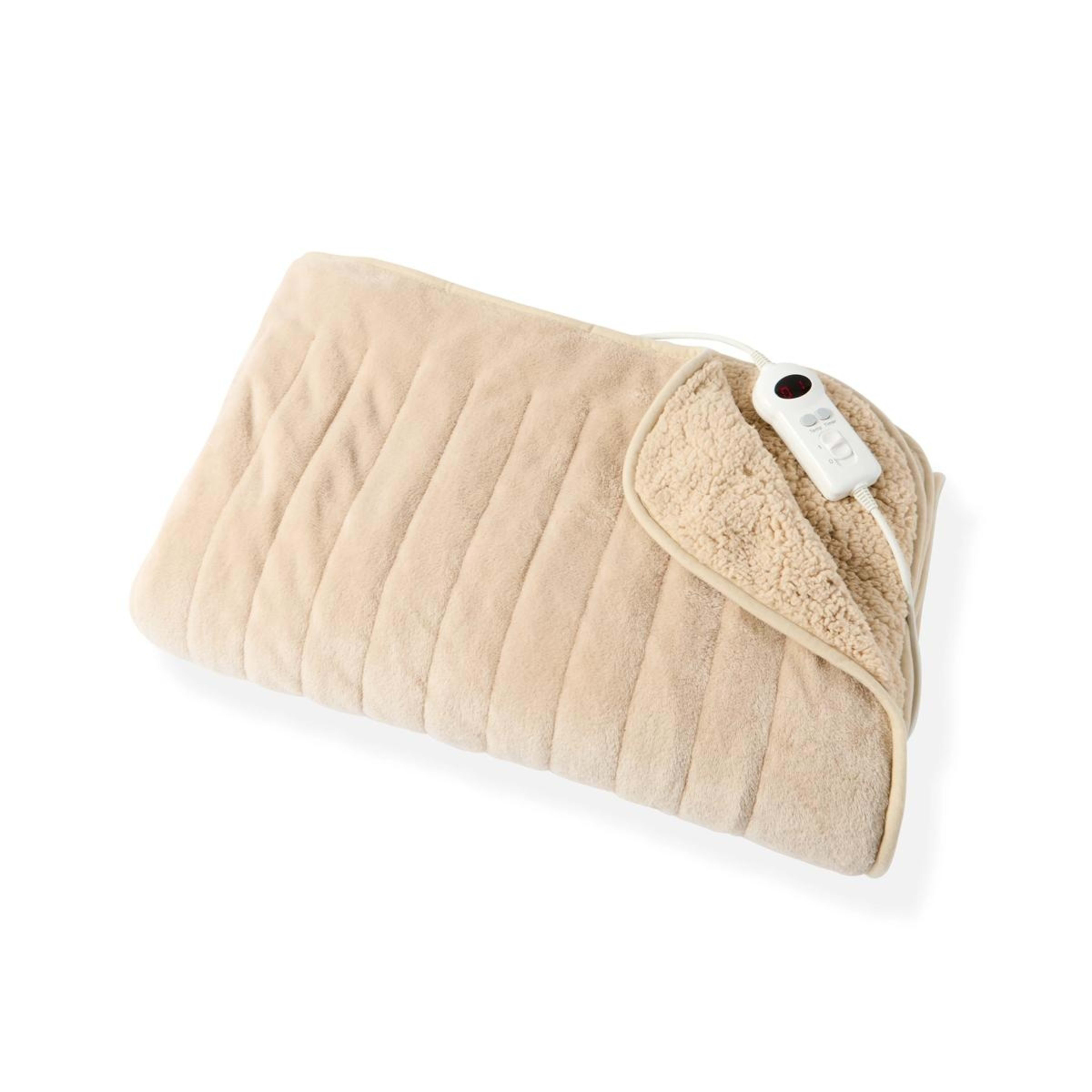 3 Heated Throw - Natural, 3 of 6