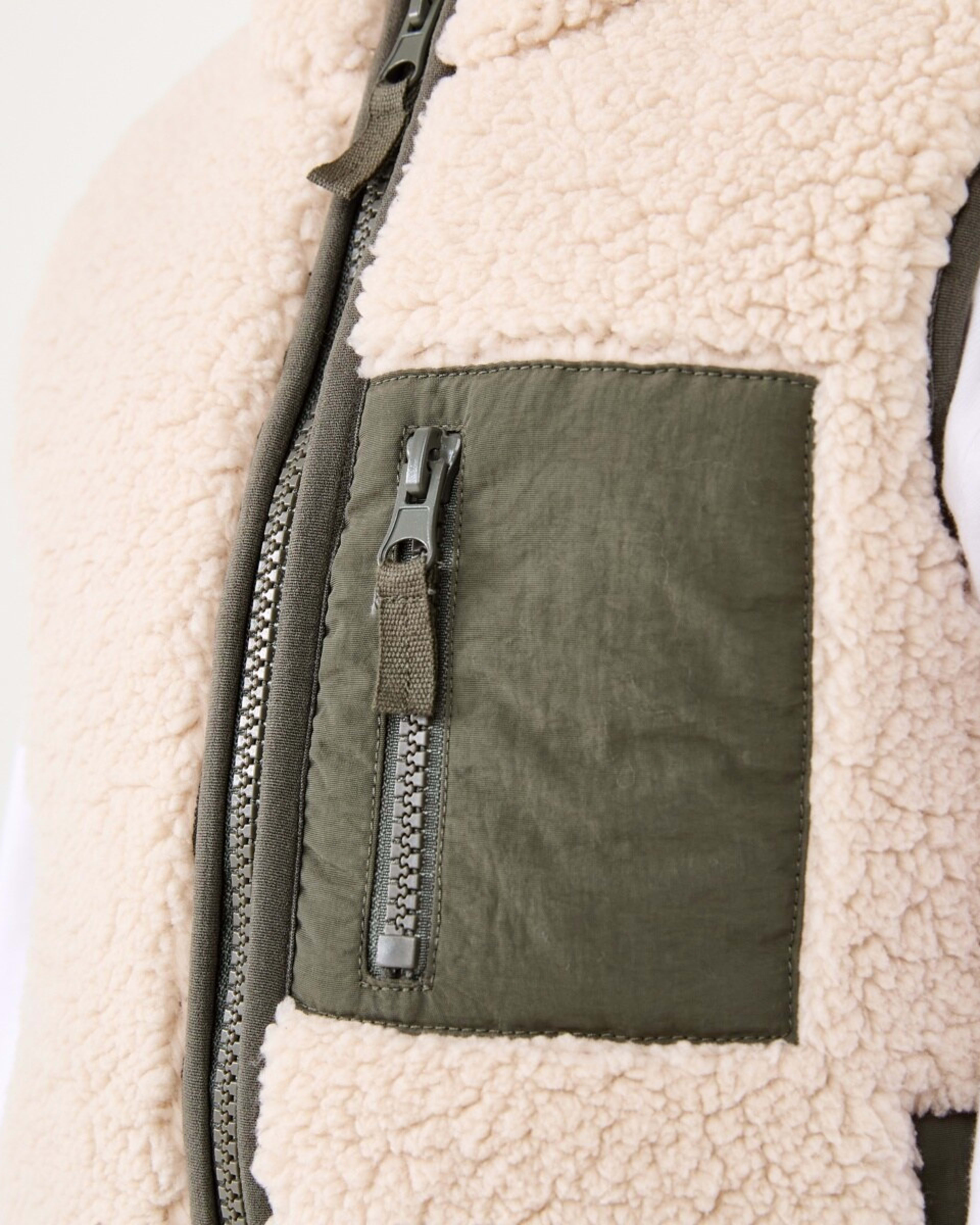 5 Sherpa Vest Ecru, 5 of 9