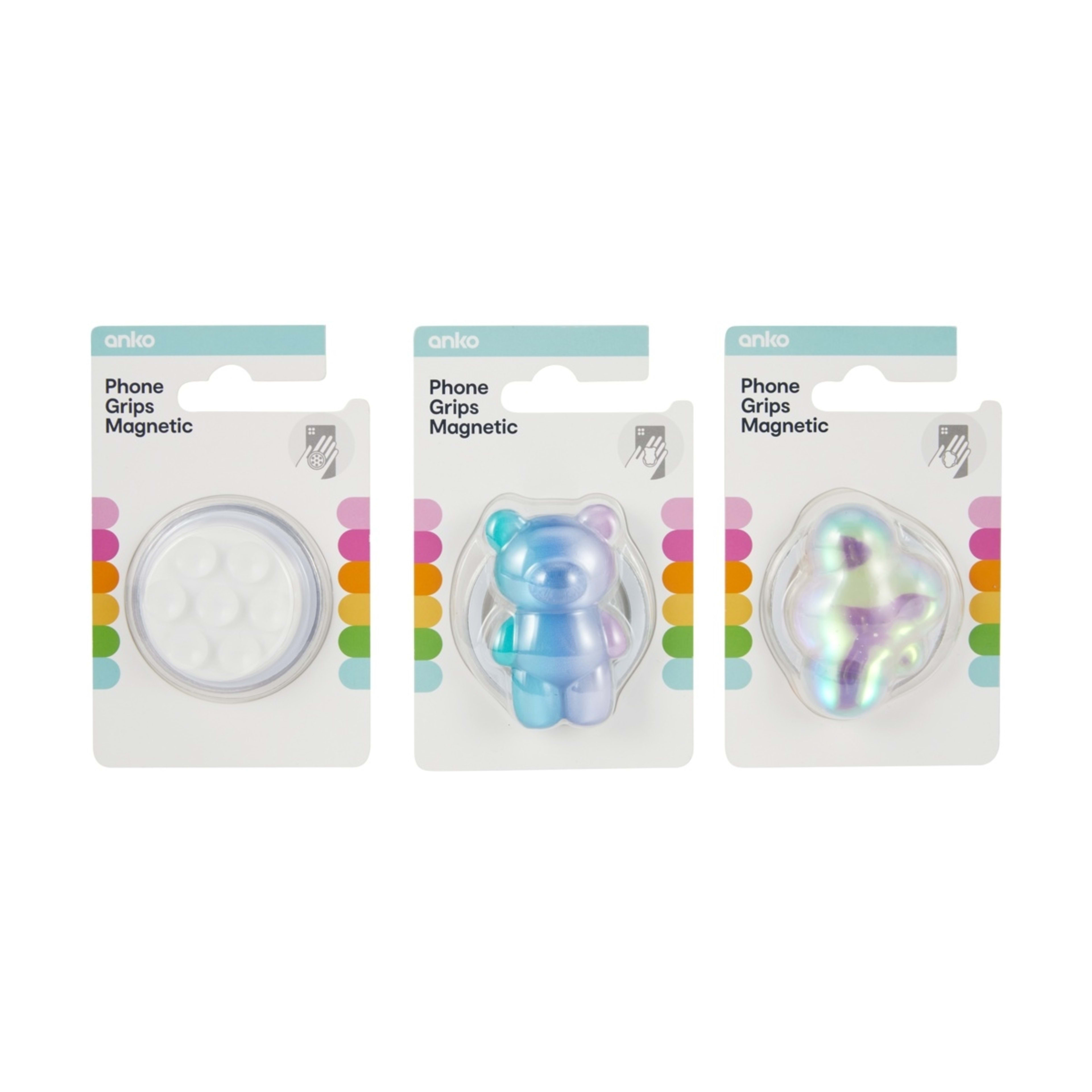 9 Magnetic Novelty Phone Grips - Assorted, 9 of 9