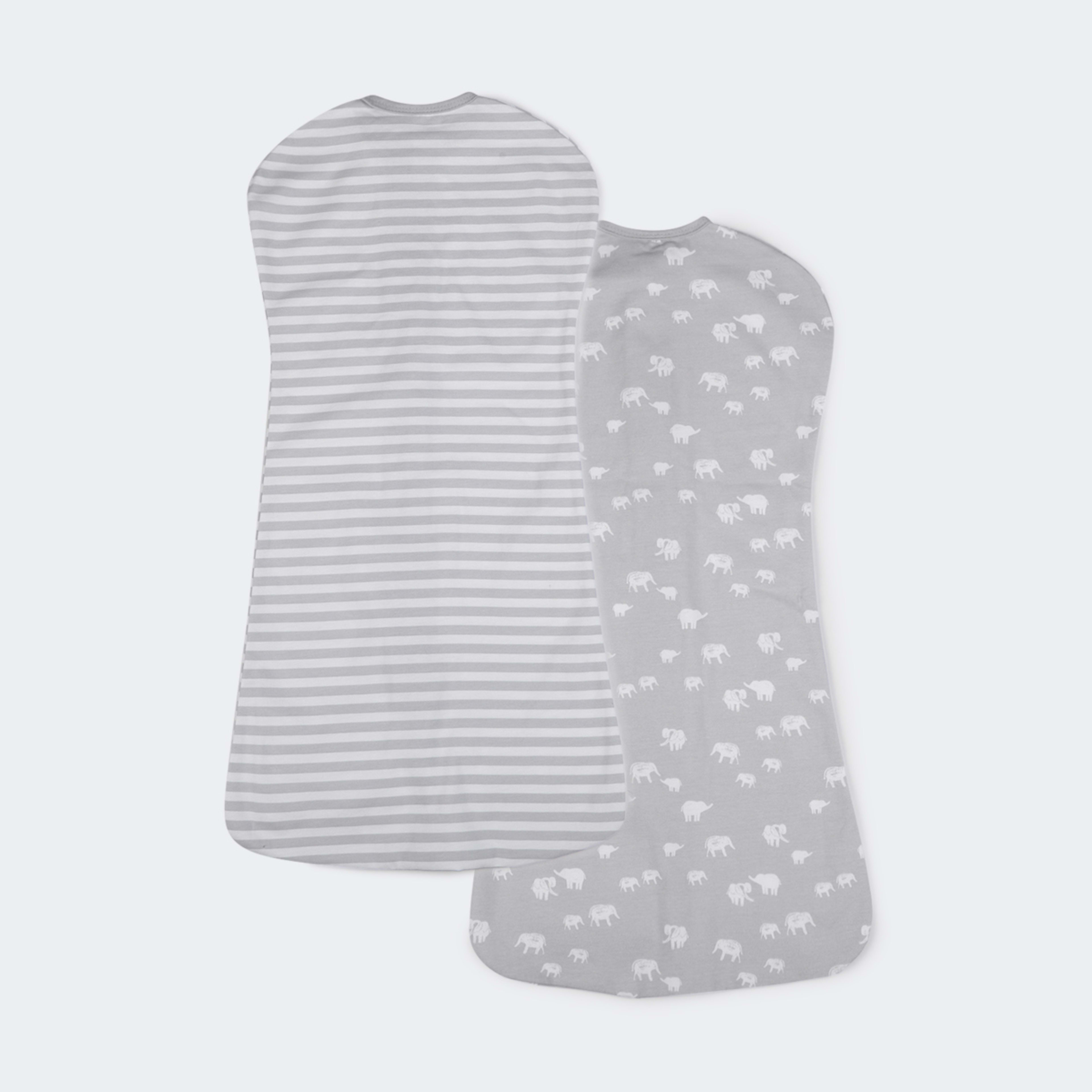 2 Pack Swaddle Pouches Elephants Kmart NZ