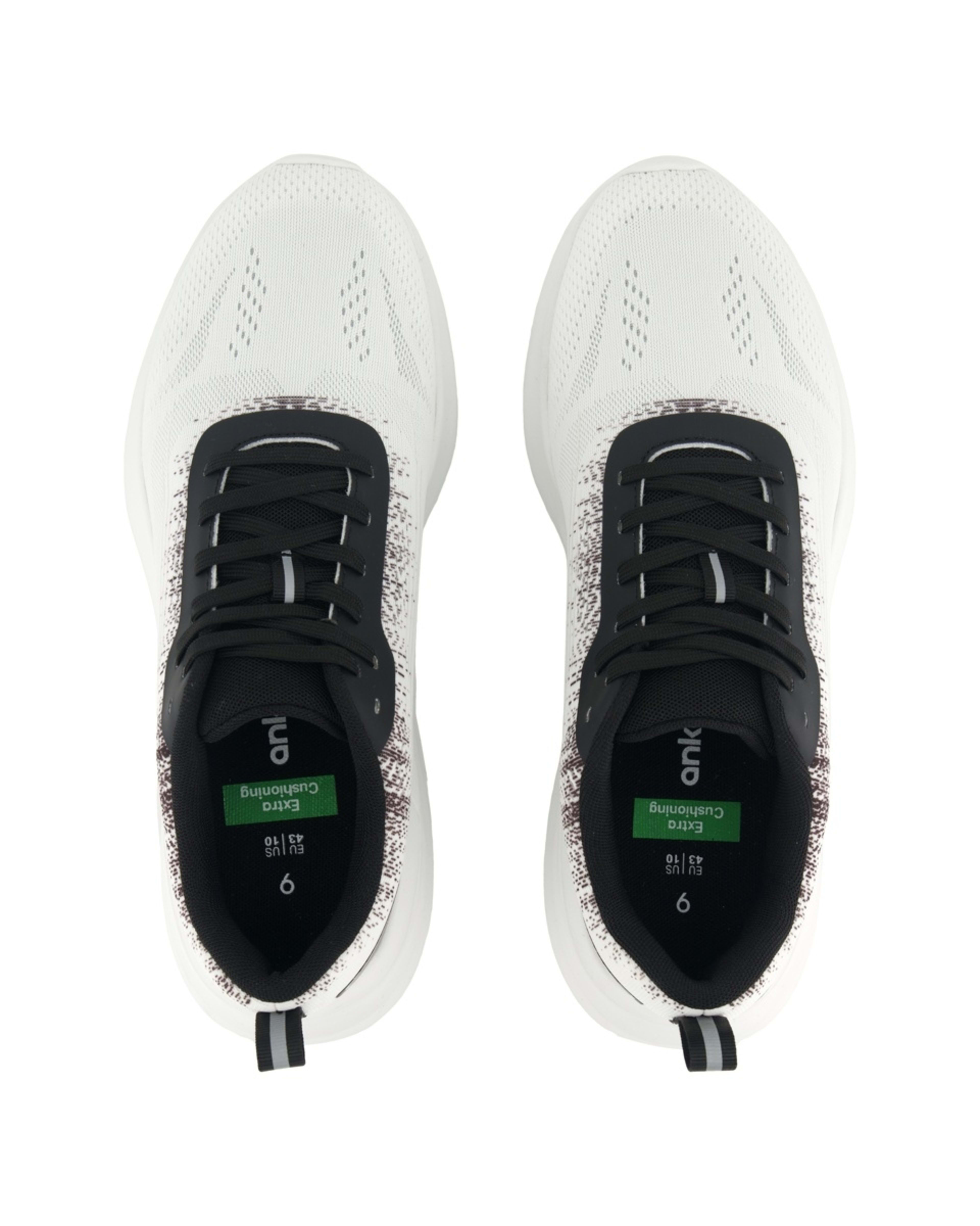 3 Active Mens Detailed Runner Shoes WHITE, 3 of 6