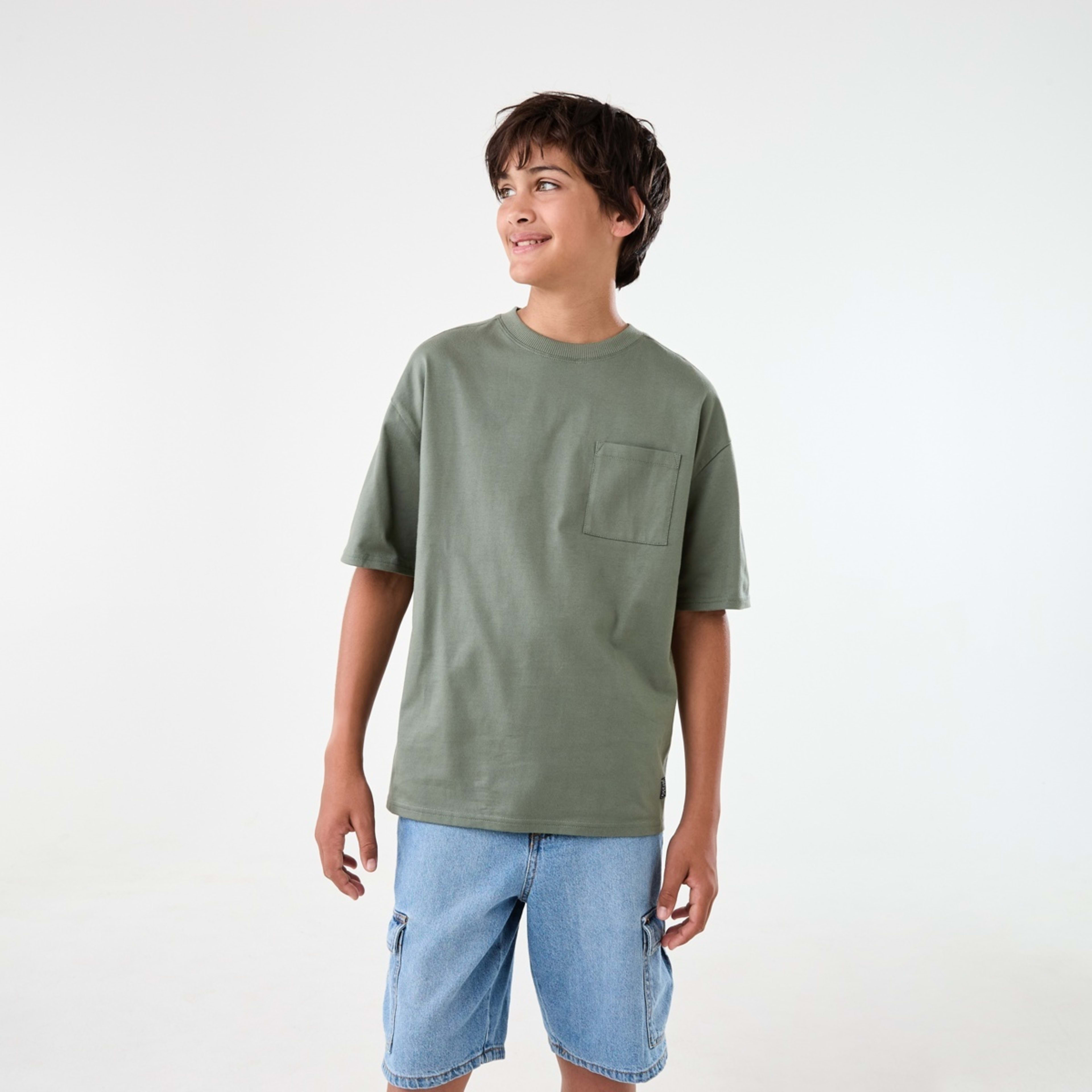 1 Plain Oversized T-shirt Laurel Wreath, 1 of 10