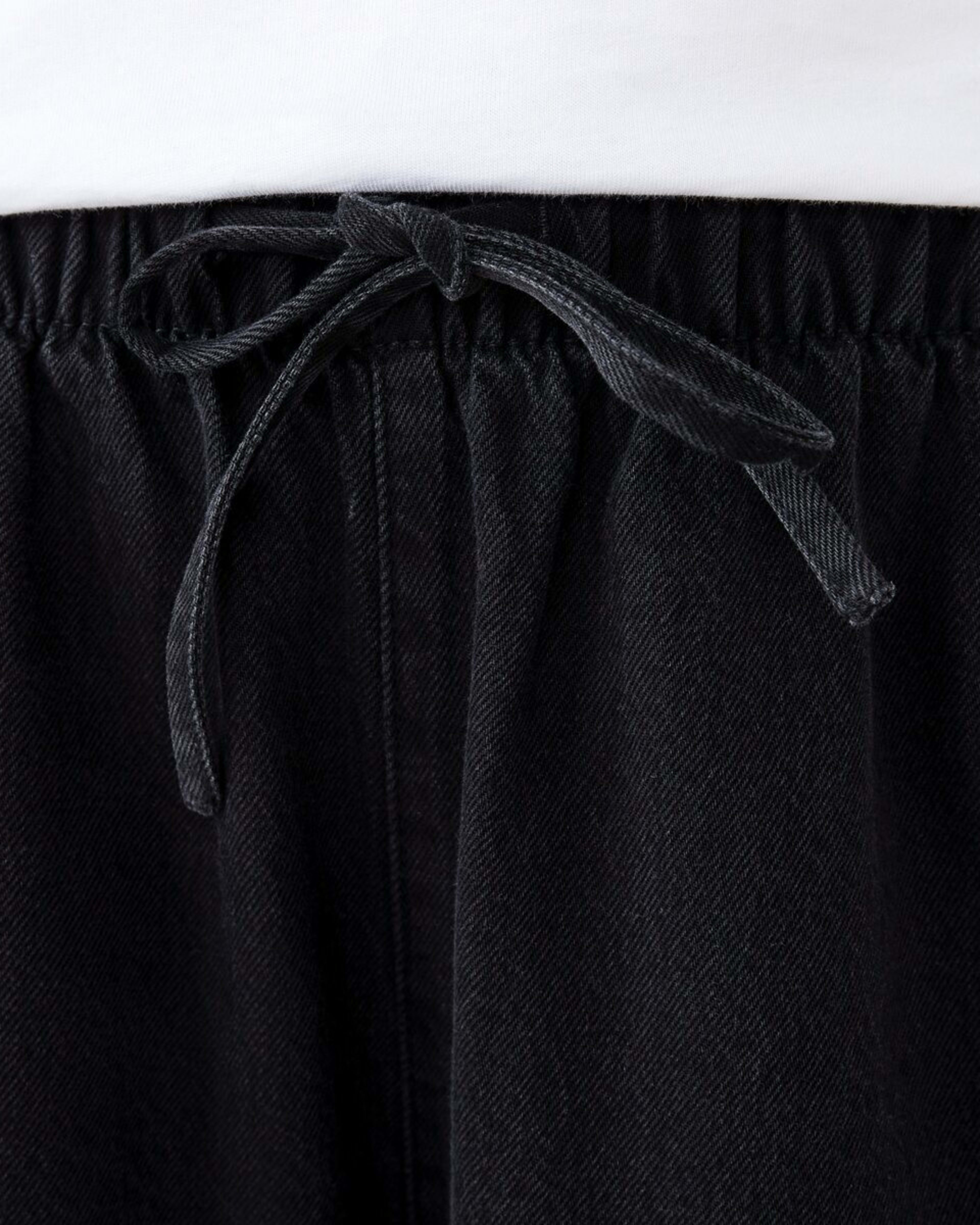 4 Comfort Wide Leg Jeans BLACK WASH, 4 of 5
