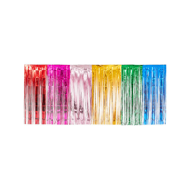 Rainbow Foil Backdrop Kmart