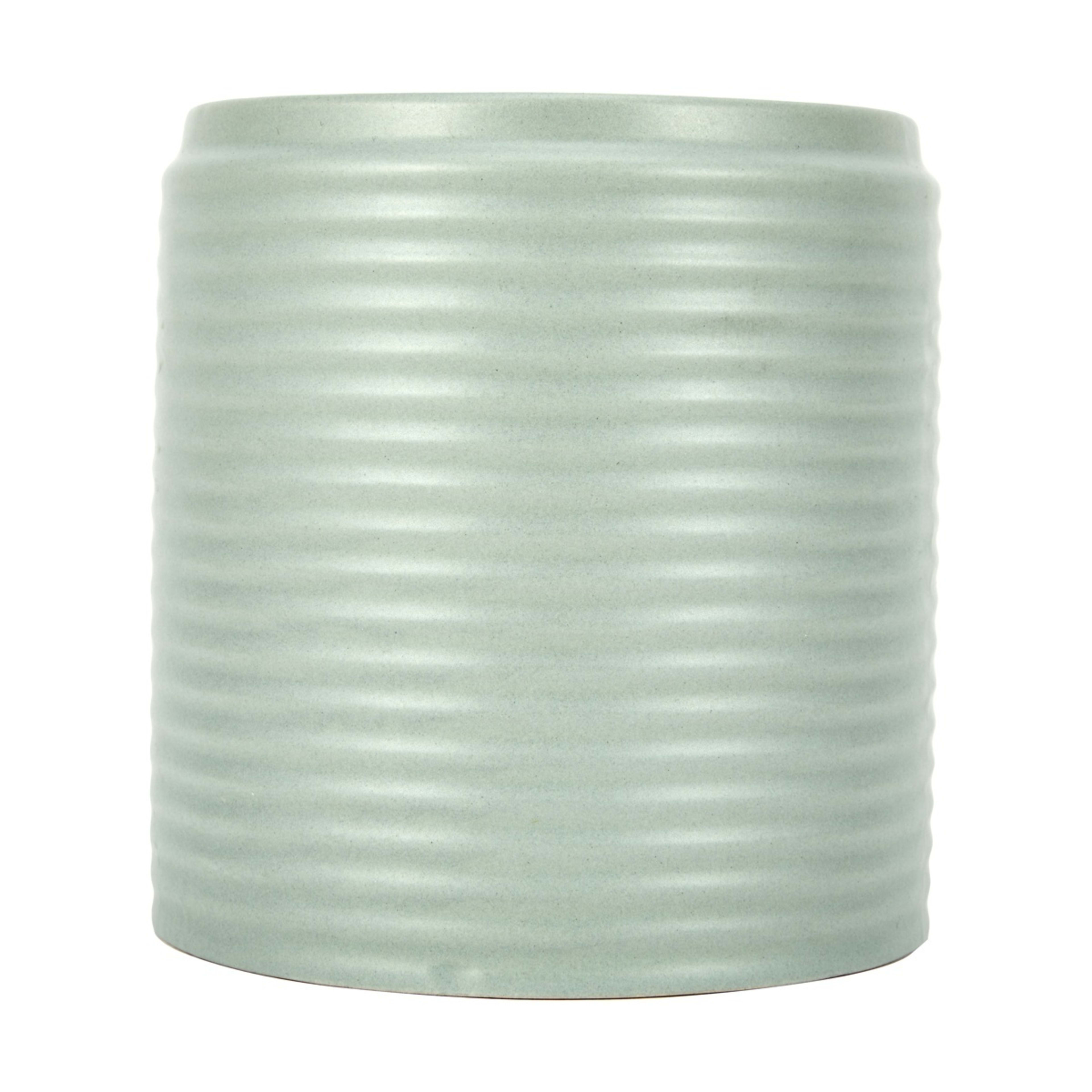 3 XL Sage Ceramic Candle, 3 of 6