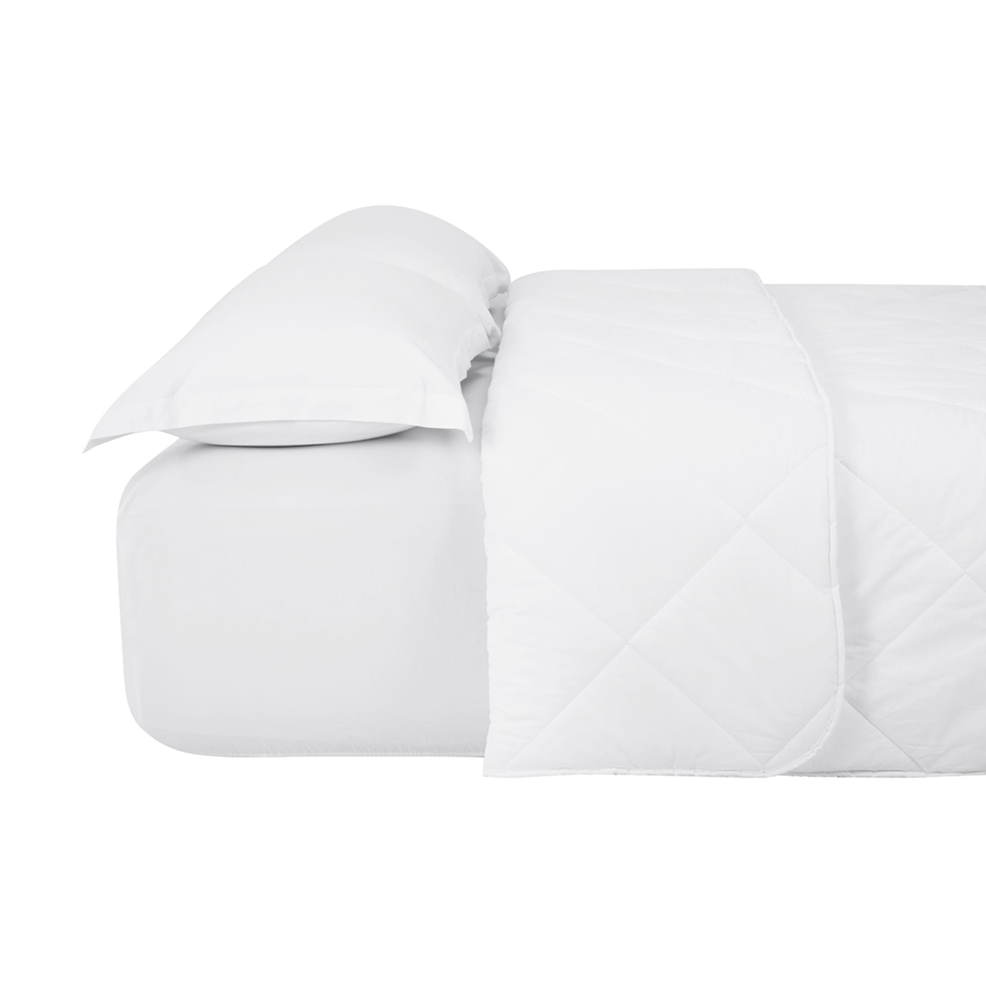 Ultra Warmth Quilt King Bed, White Kmart