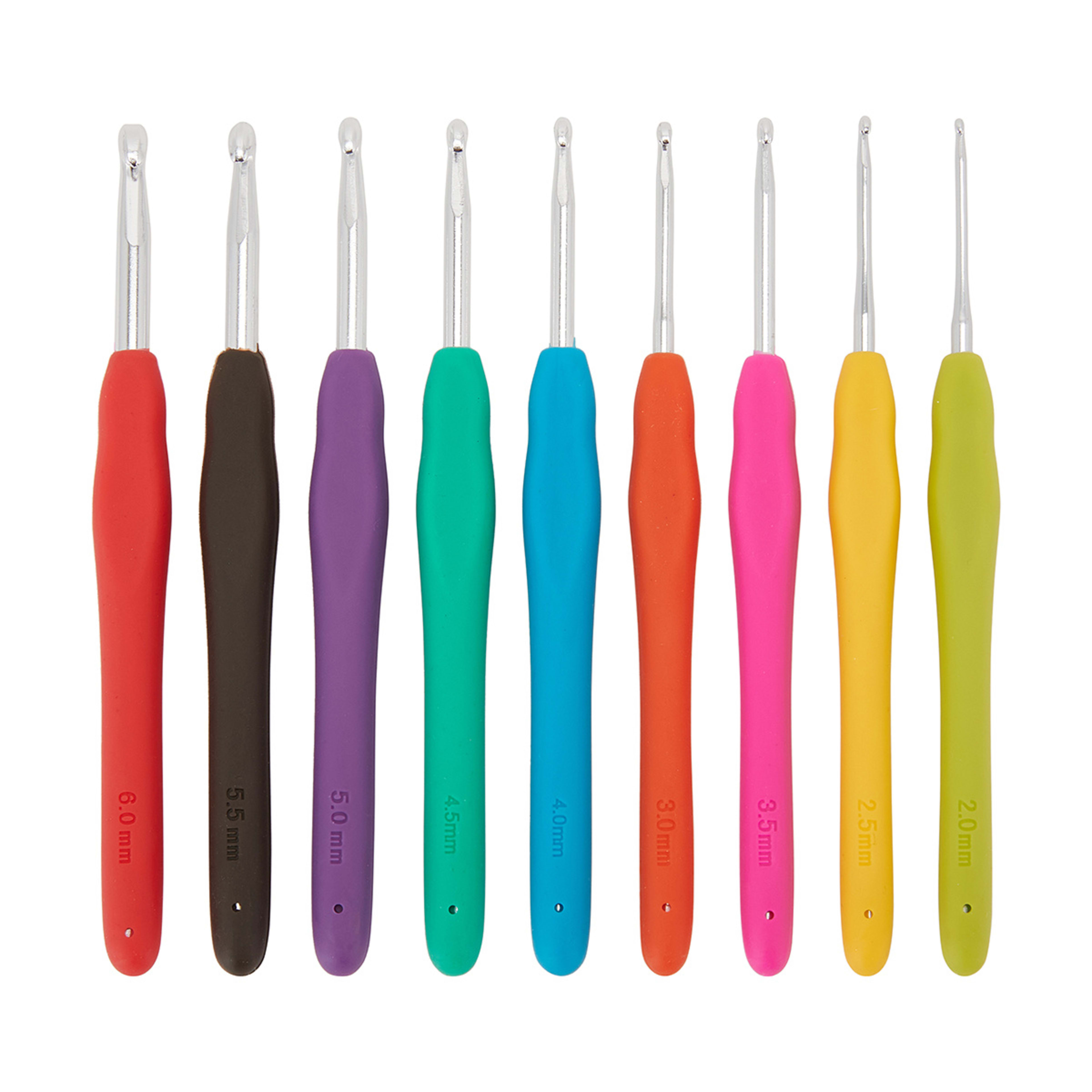 9 Pack Crochet Hook Set - Kmart