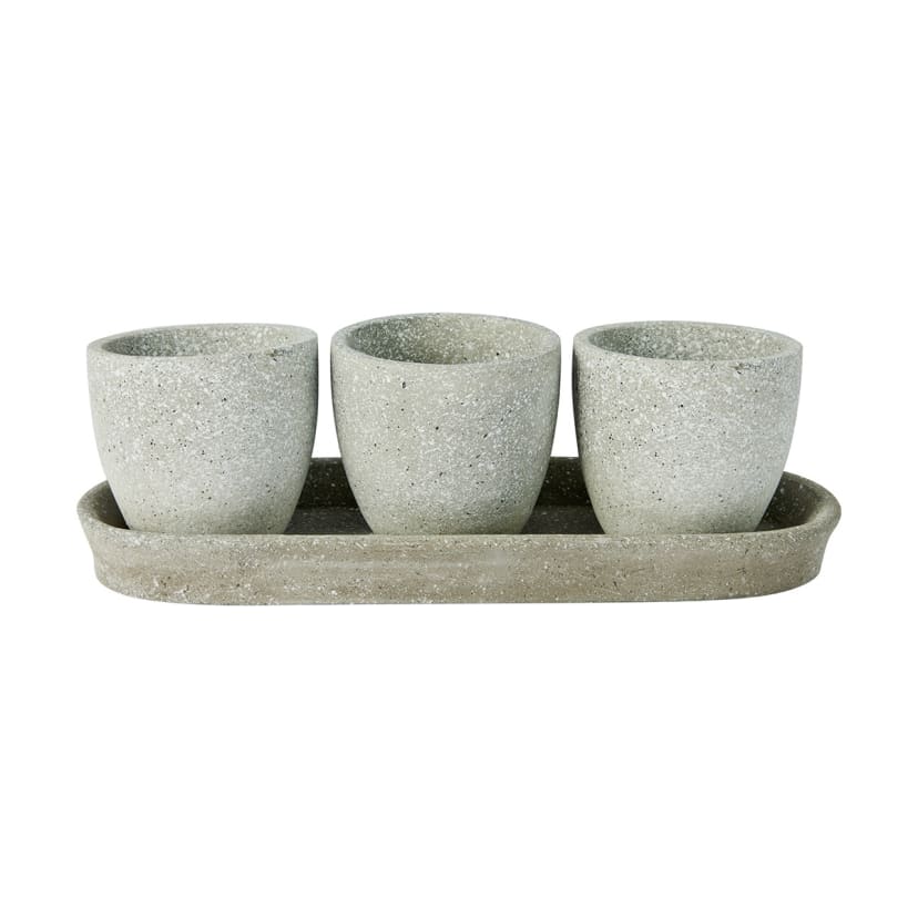 17 Piece Paint Your Own 3 Pack Flower Pots Kmart