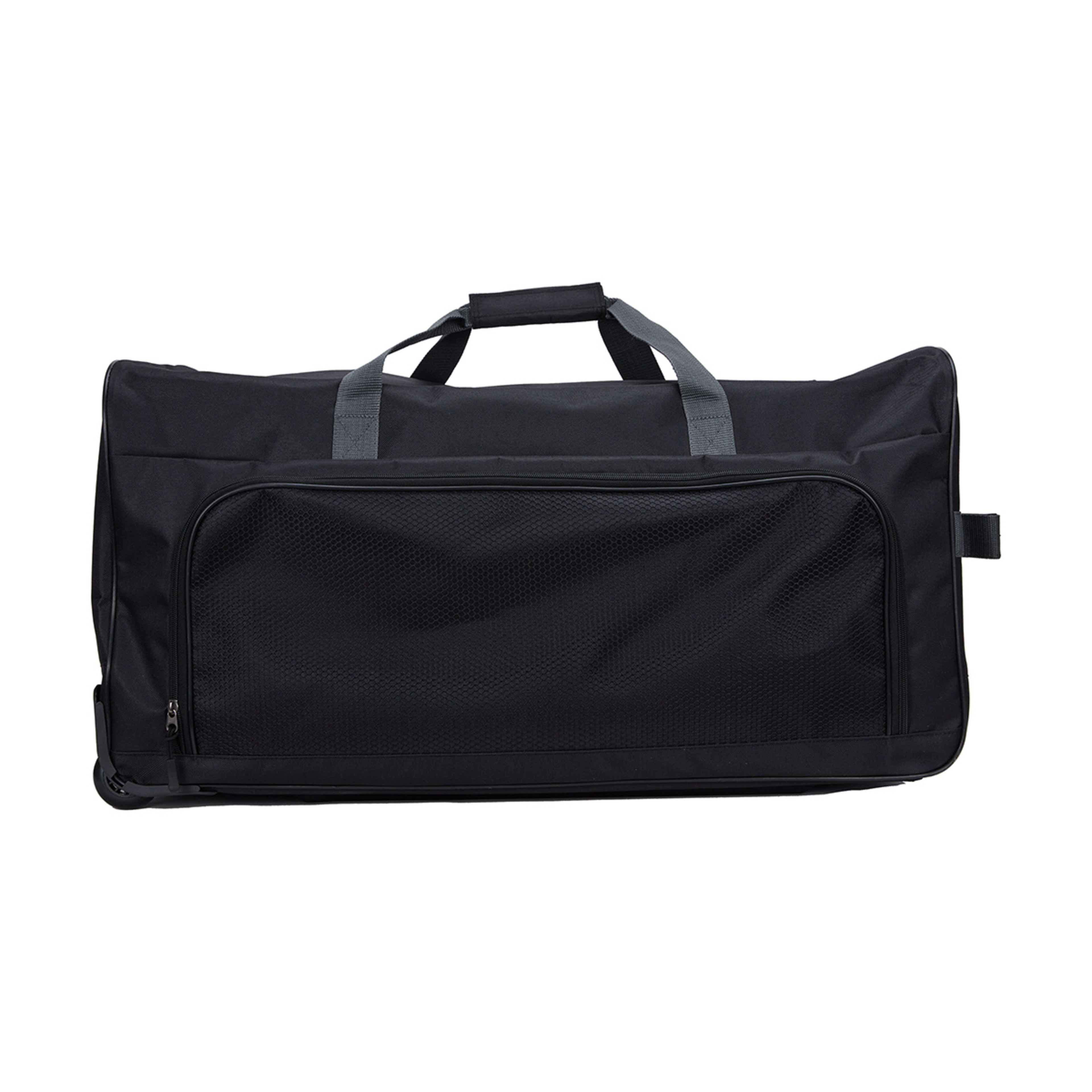 Large Duffle Bag with Wheels - Black - Kmart