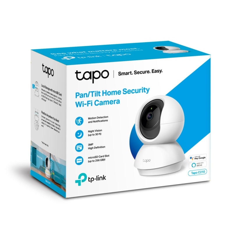 TPLink Tapo 3MP Pan and Tilt Smart WiFi Security Camera Kmart