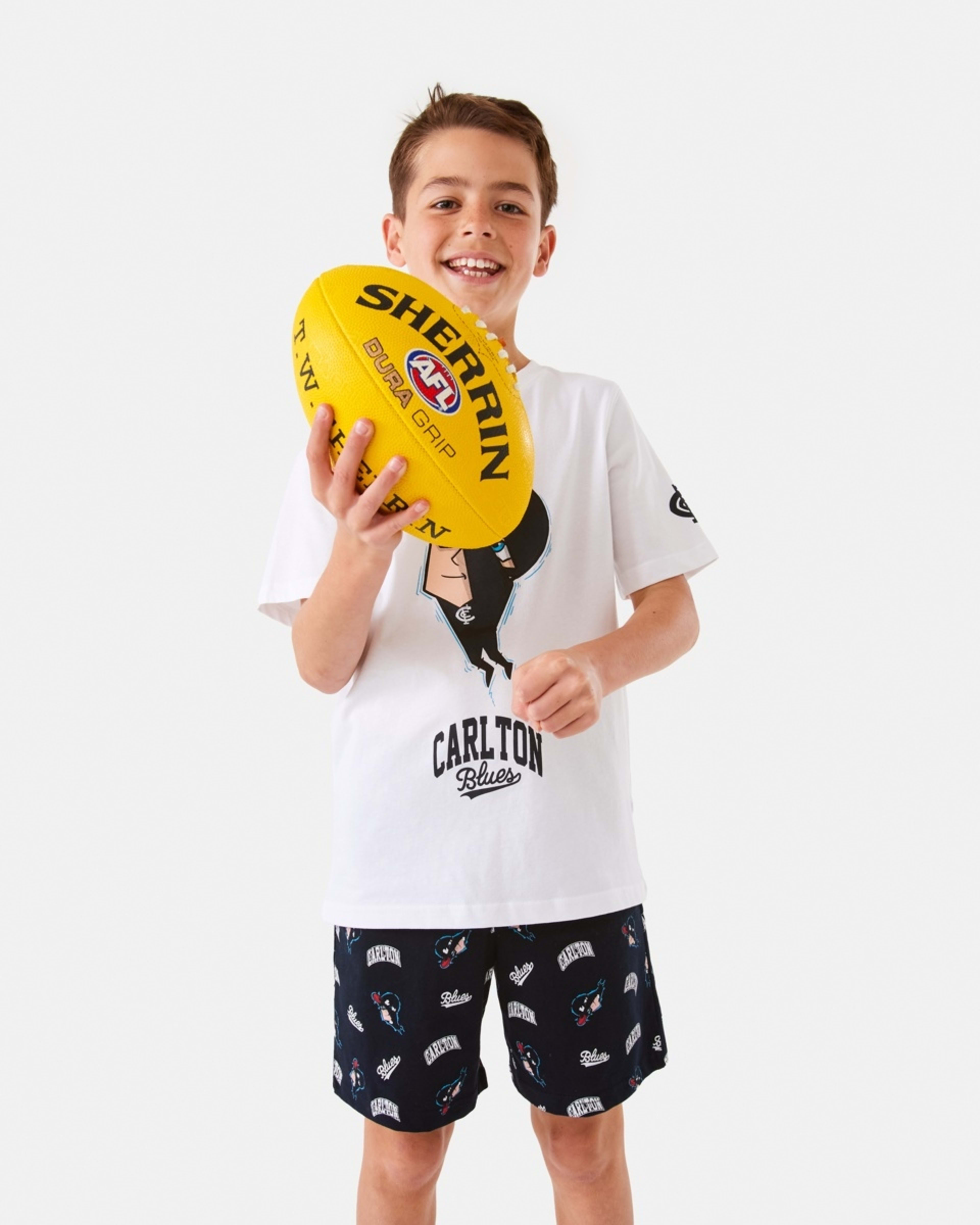 4 Active Kids AFL Pyjama Set Carlton, 4 of 10