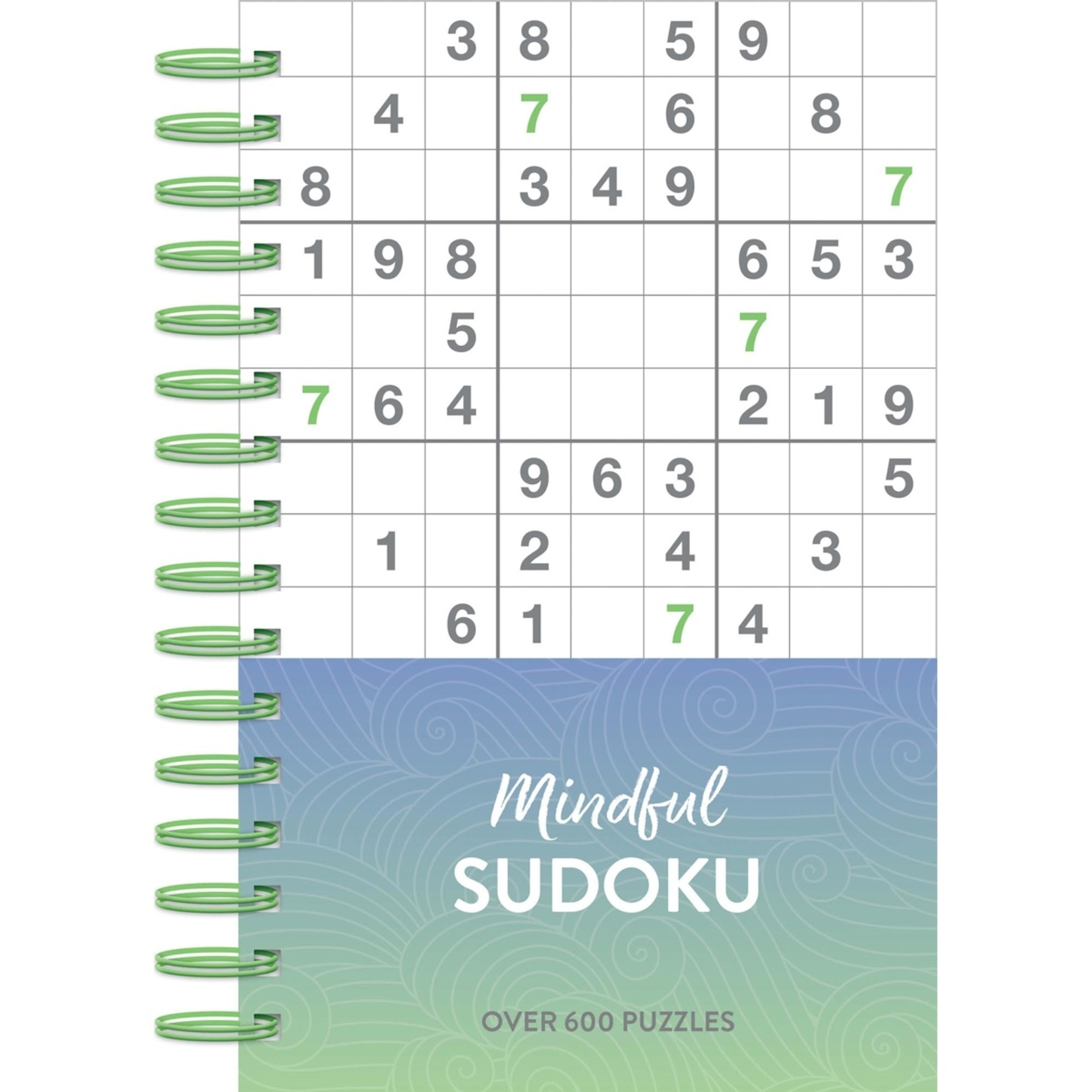 1 Mindful 600 Puzzles: Sudoku - Book