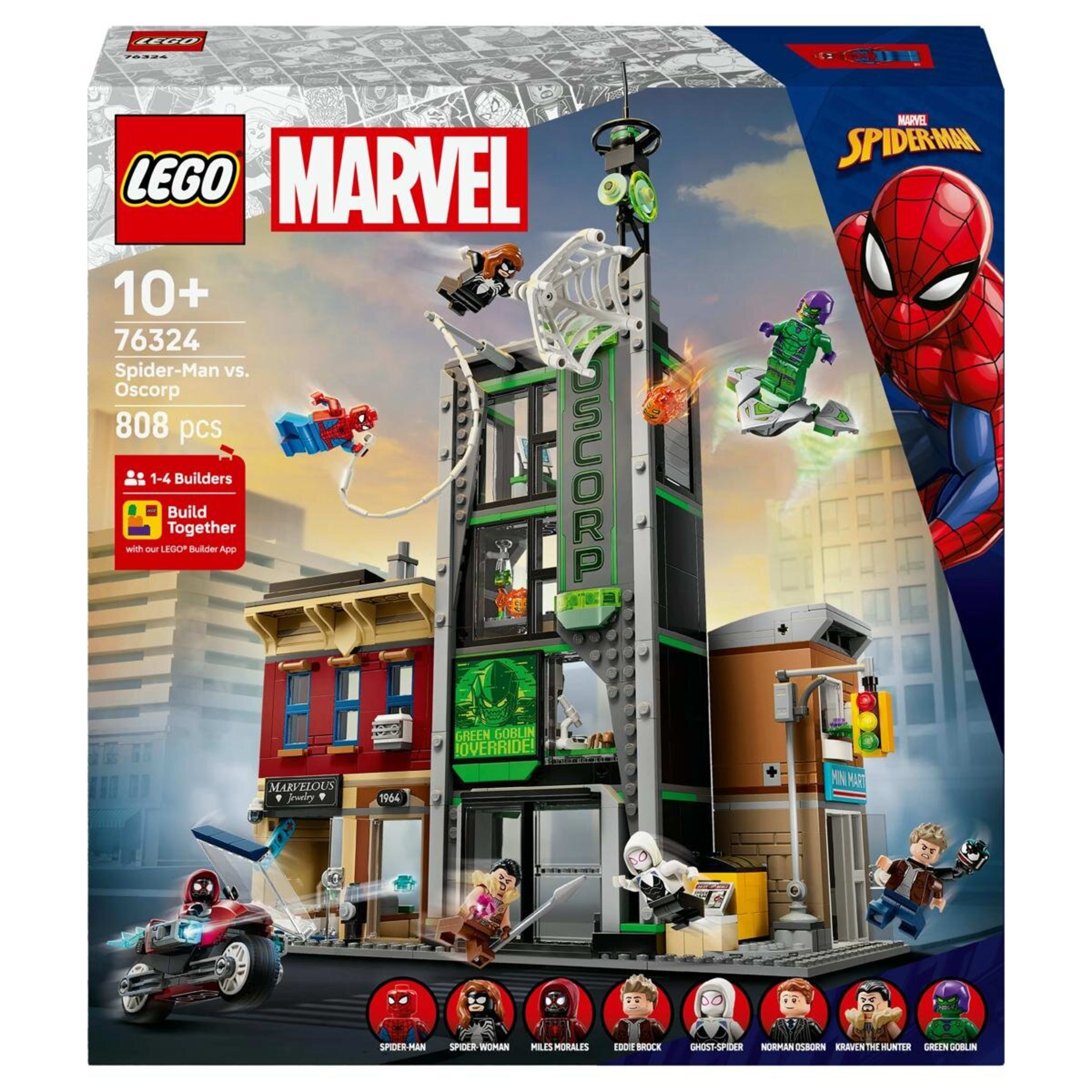 1 LEGO Marvel Super Heroes Spider-Man vs. Oscorp 76324, 1 of 10